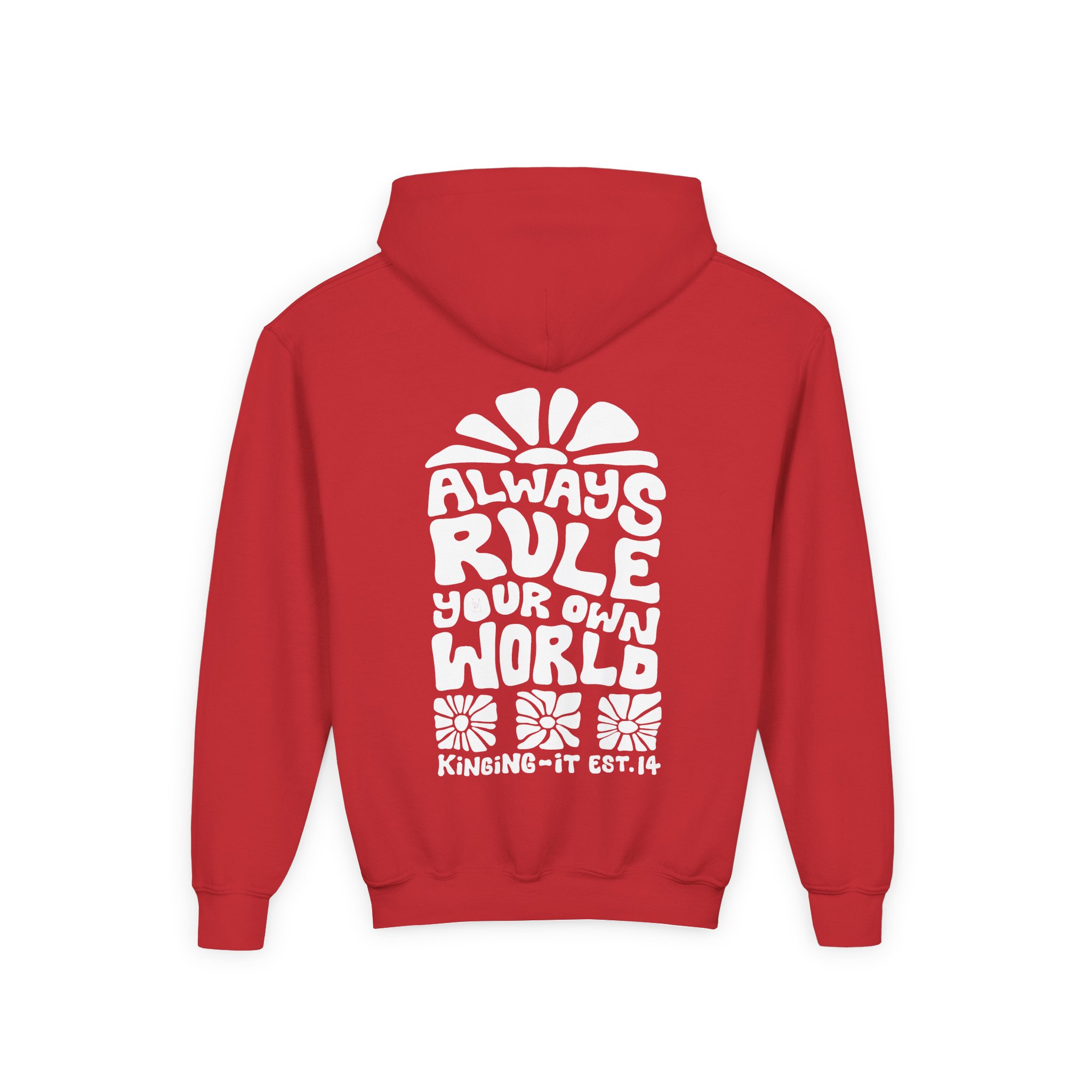 Kinging It Ryow Youth Heavy Blend Hooded Sweatshirt - Image 14