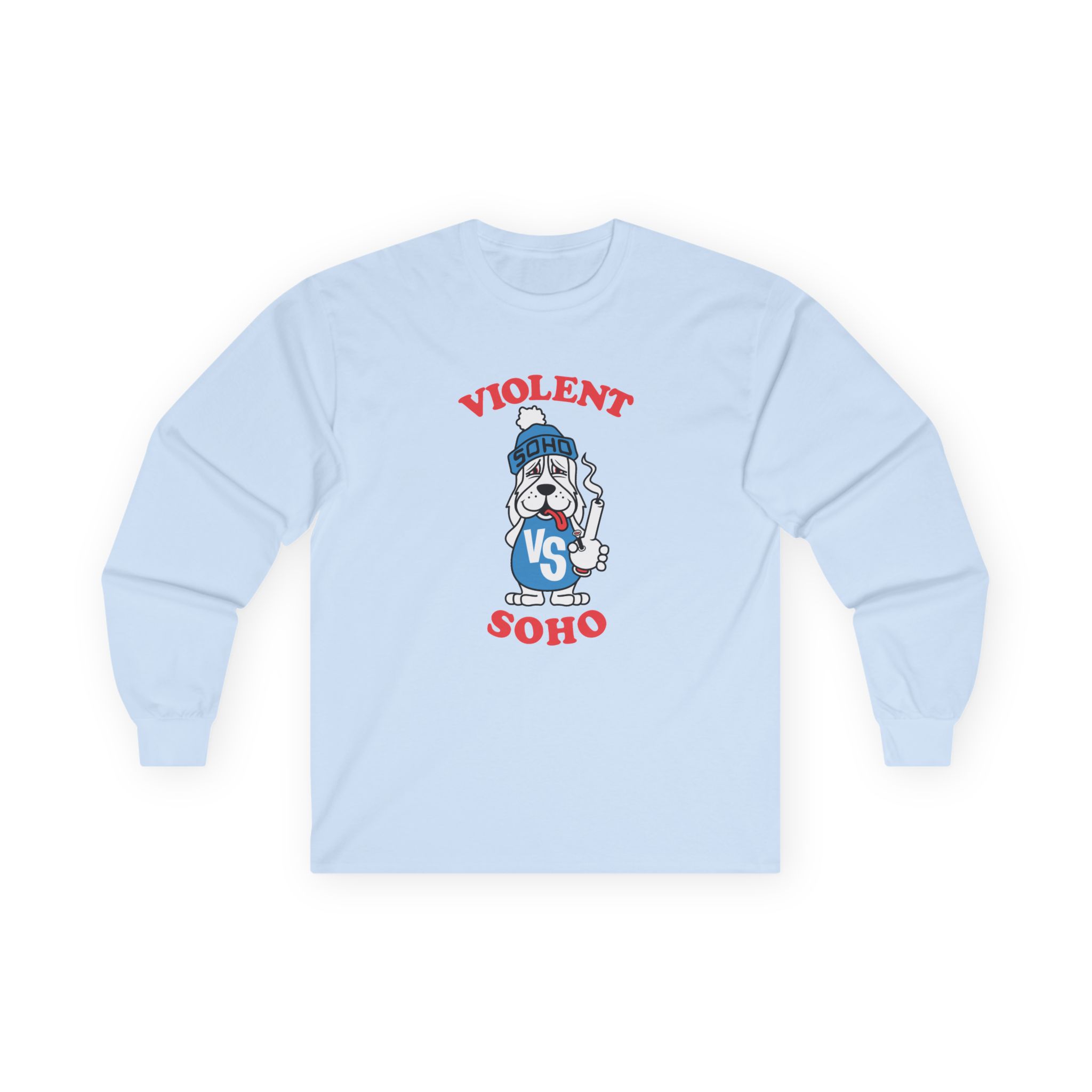 Violent Soho Slushed Puppy Unisex Ultra Cotton Long Sleeve Tee - Image 13