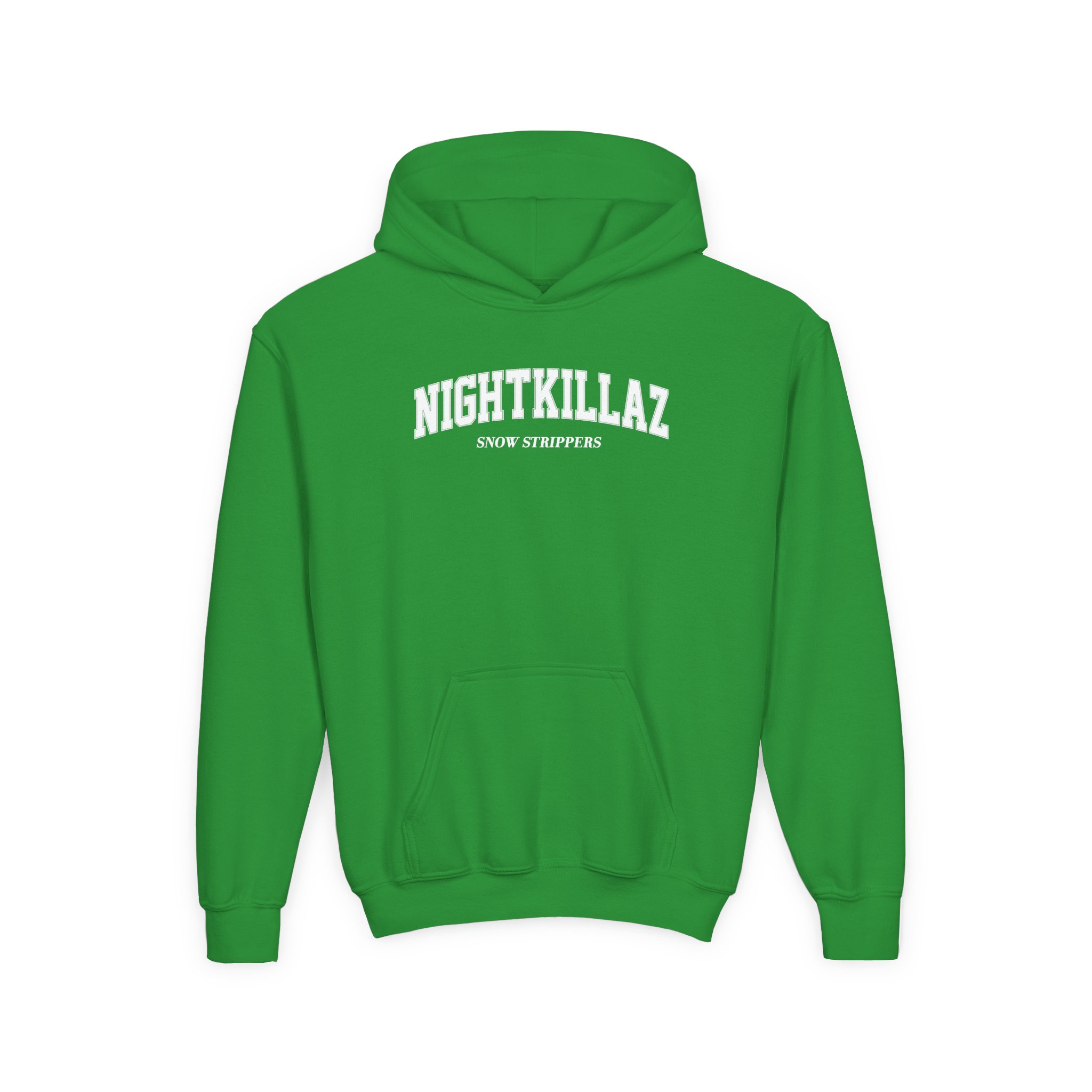 Youth Snow Strippers Nightkillaz Heavy Blend Hooded Sweatshirt - Image 7