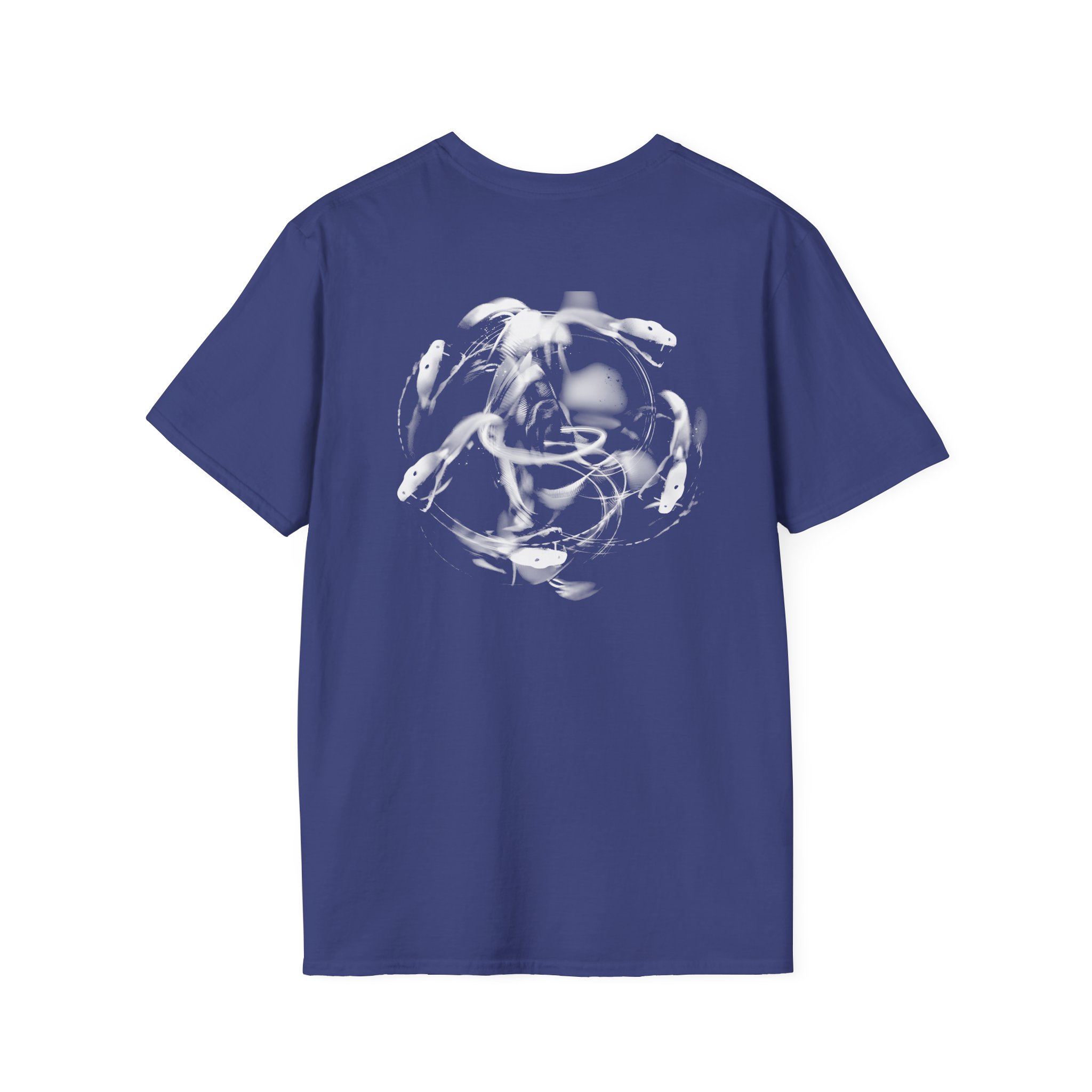Meduza Serpente Circle Unisex Softstyle T-Shirt - Image 14