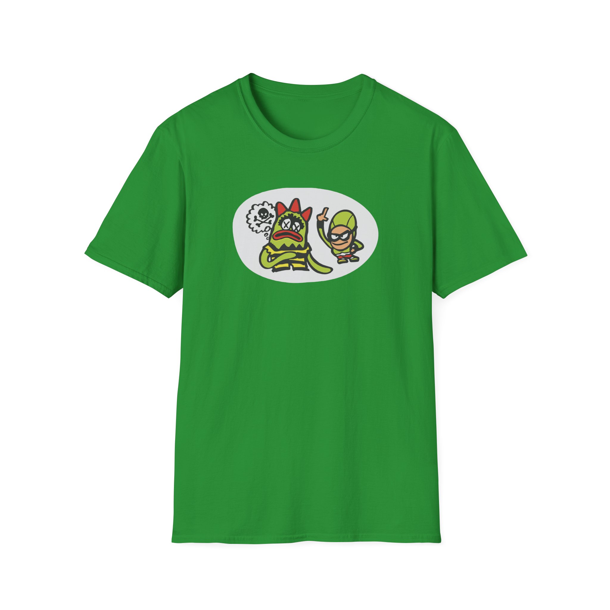 The Aquabats Bat Commander Unisex Softstyle T-Shirt - Image 13