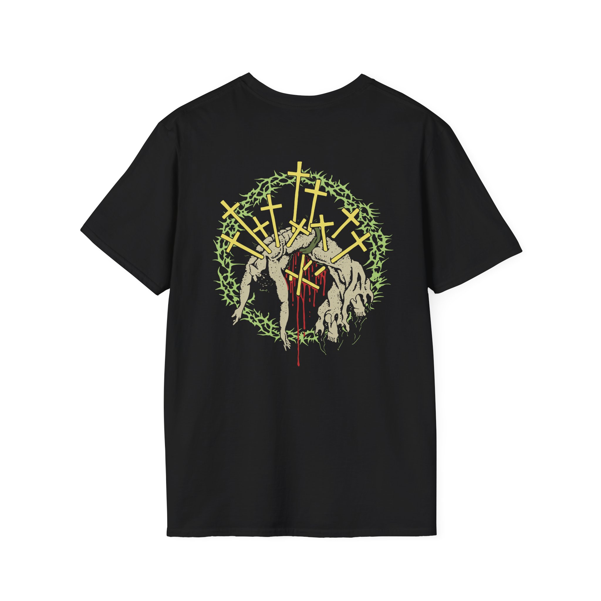 Knocked Loose Crown of Thorns Unisex Softstyle T-Shirt - Image 2