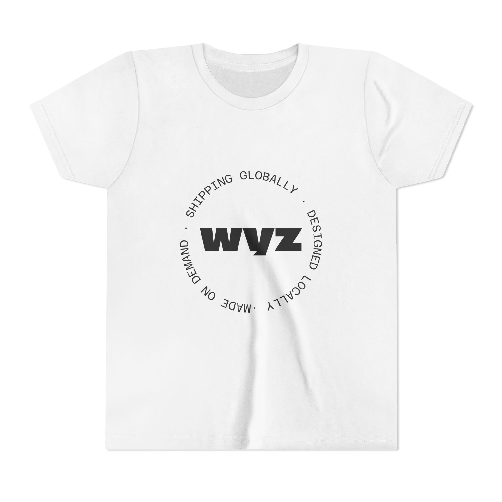 WYz Youth Tee — Minimal Logo Graphic T‑Shirt