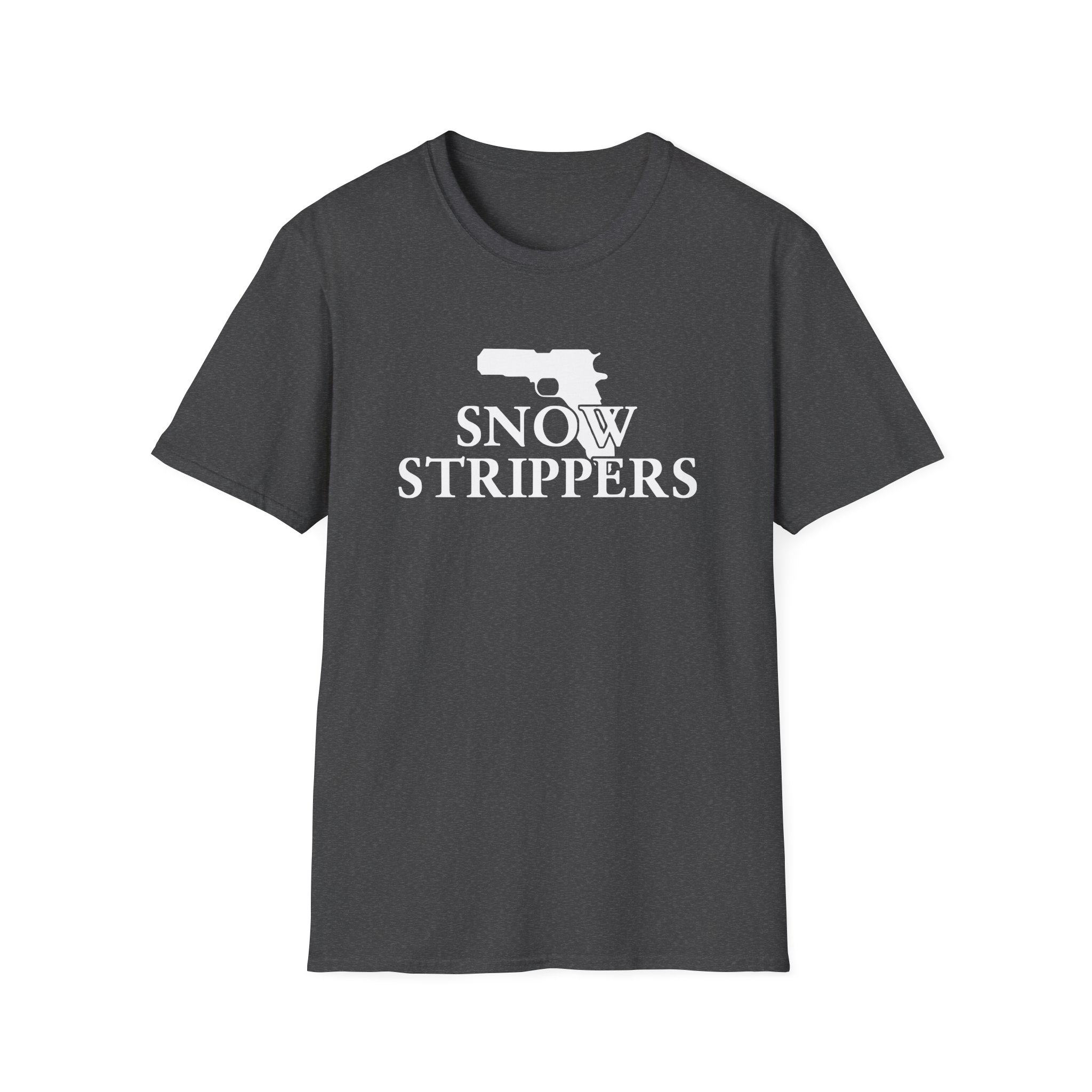 Snow Strippers Unisex Softstyle T-Shirt - Image 9