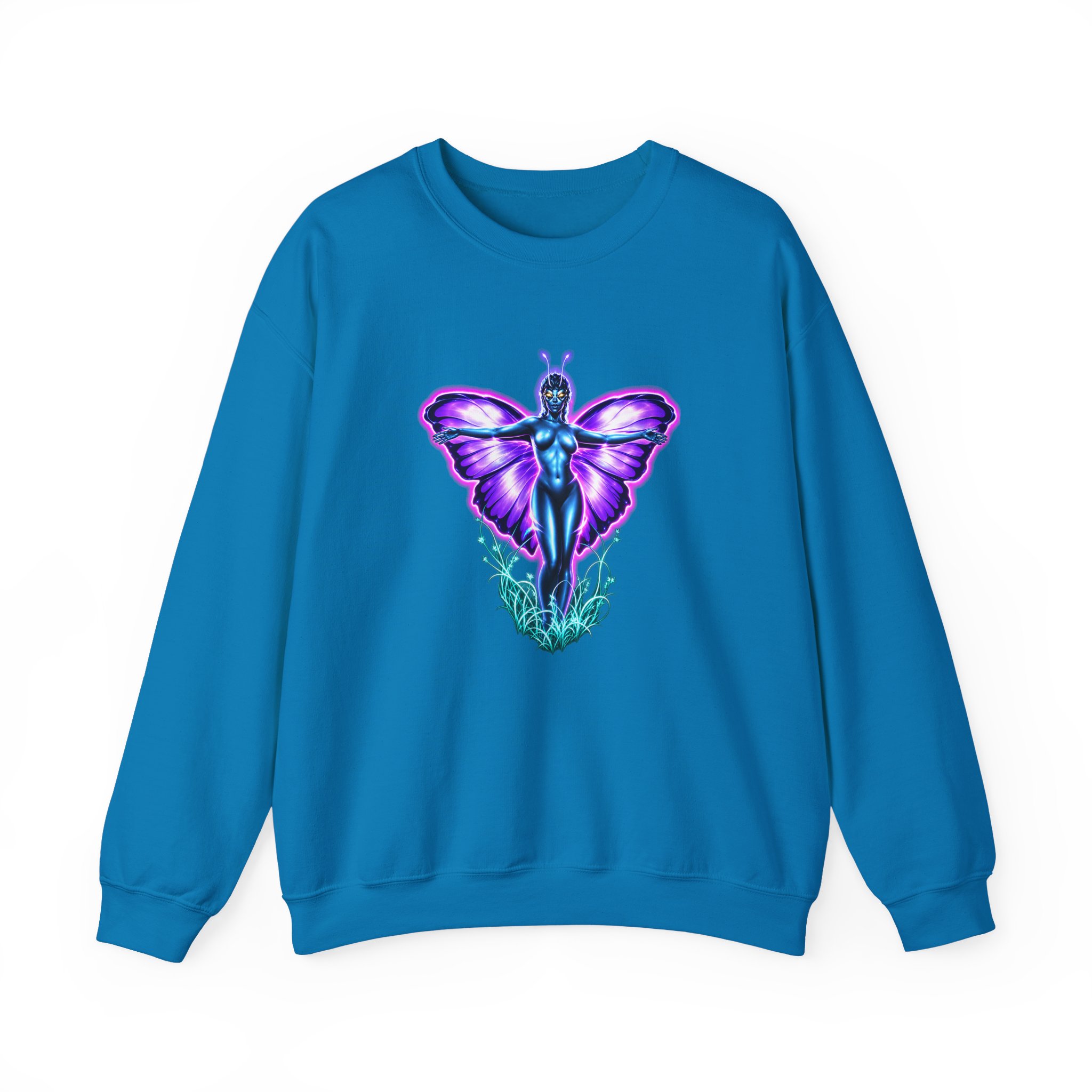 Sza Sos Butterfly Grand National Tour Unisex Heavy Blend™ Crewneck Sweatshirt - Image 13