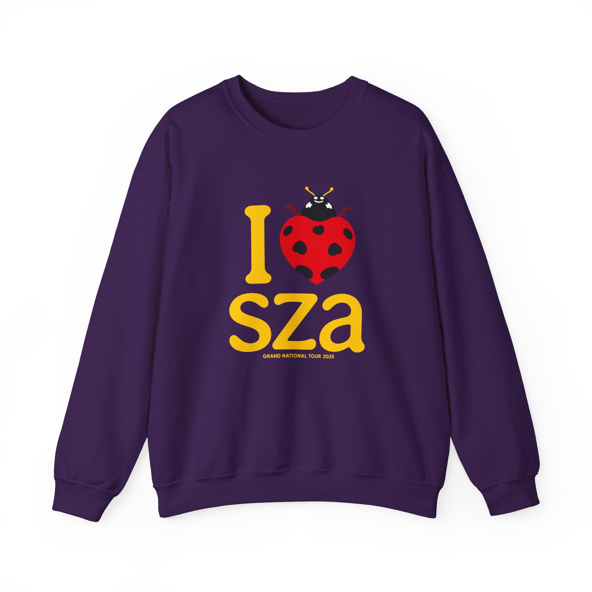 Sza Sos I Heart Sza Camo Unisex Heavy Blend™ Crewneck Sweatshirt - Image 11