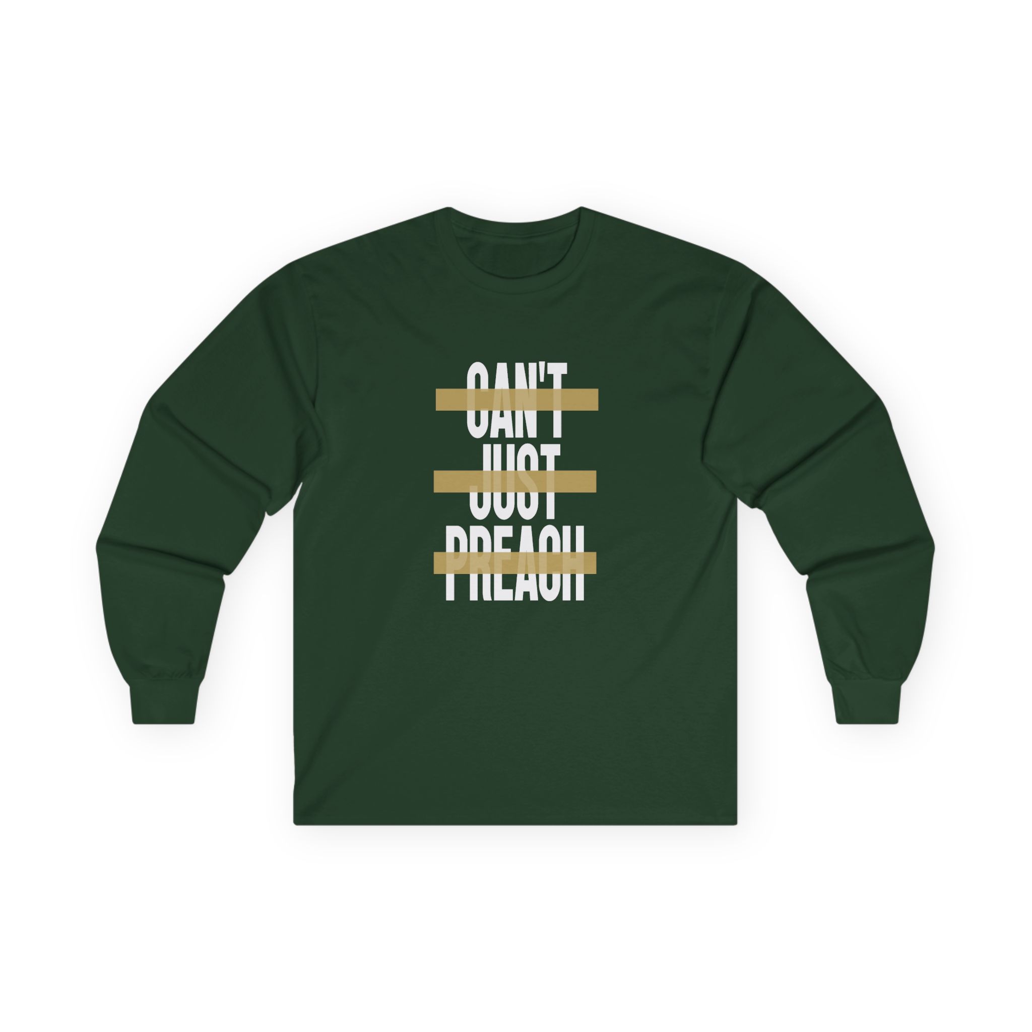 John Legend Can't Just Preach Unisex Ultra Cotton Long Sleeve Tee - Image 7
