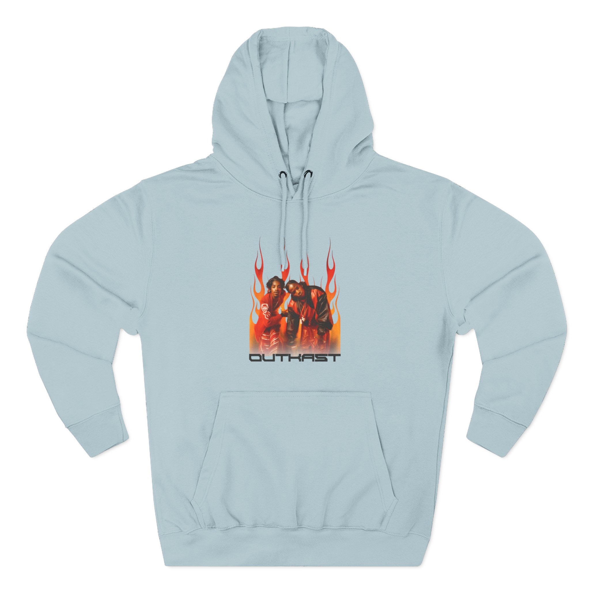Outkast Flames Three-Panel Fleece Hoodie - Image 11