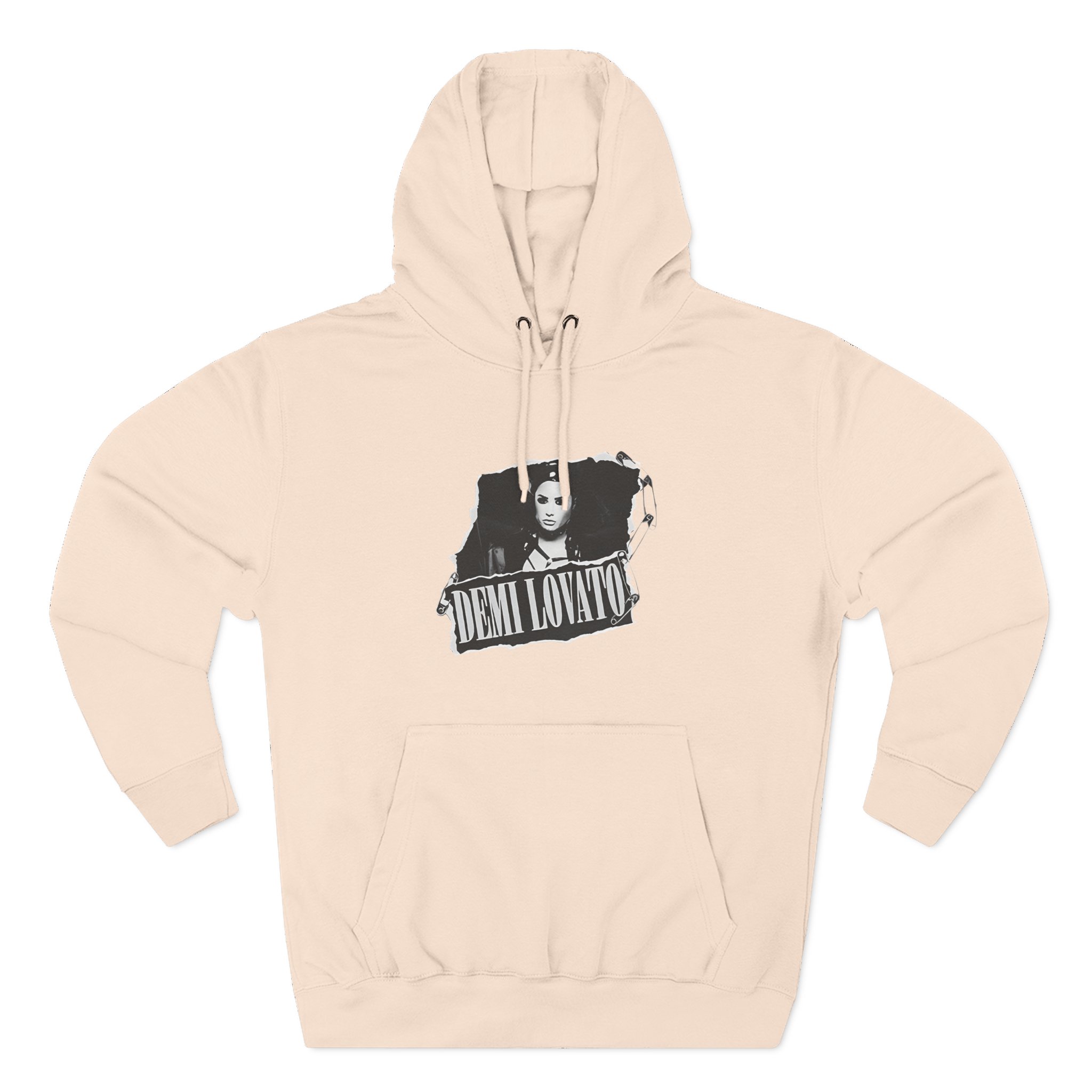 D L Ripped Photo Three-Panel Fleece Hoodie - Image 5