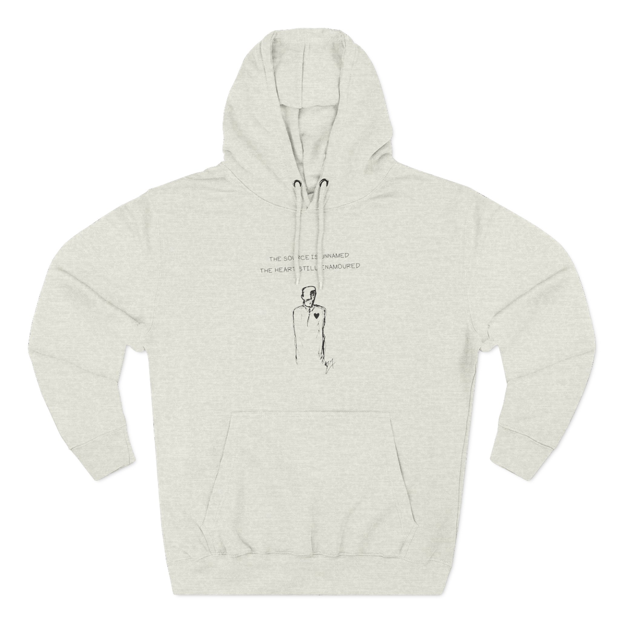 Hozier Unknown Lyric Three-Panel Fleece Hoodie - Image 9