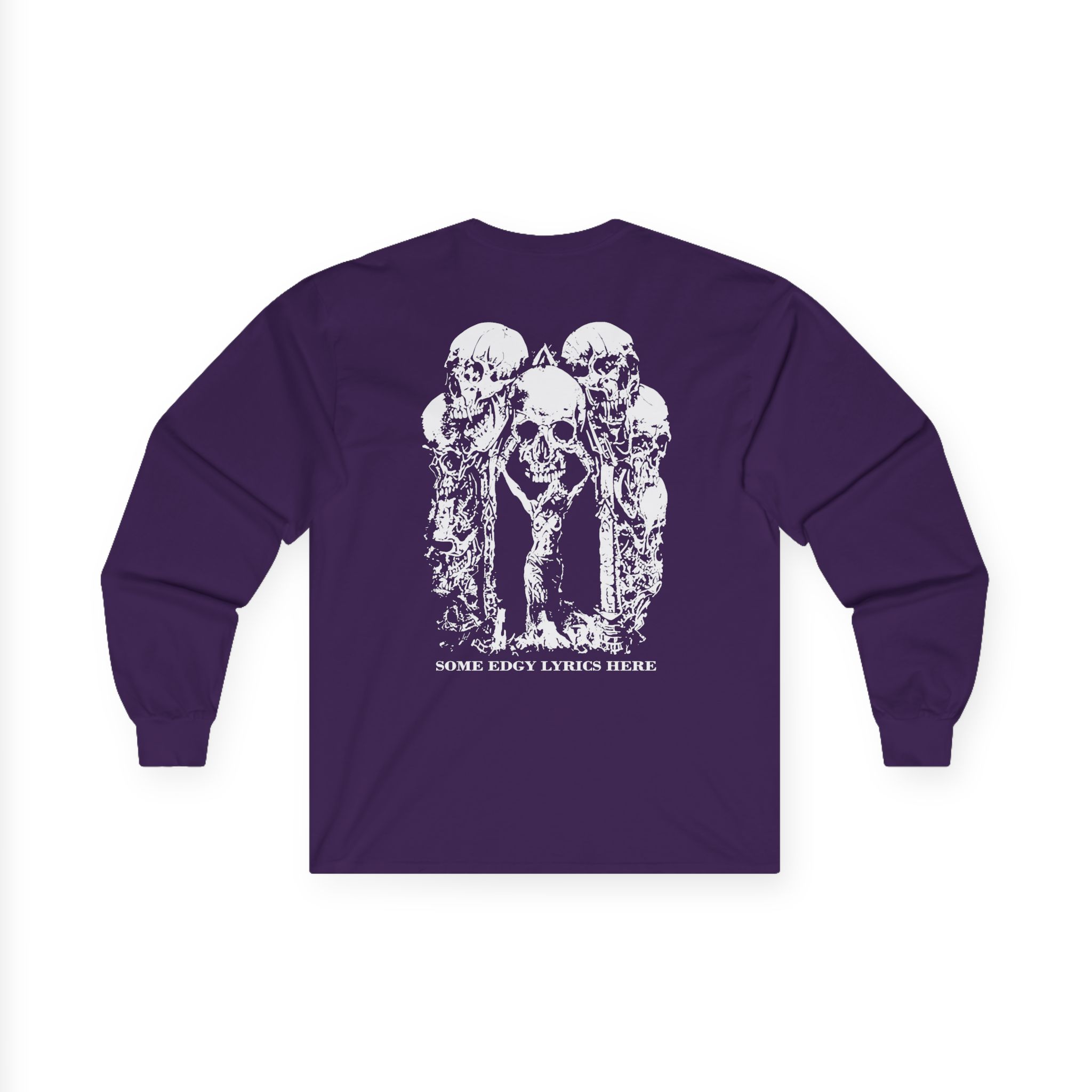 Paleface Swiss Edgy Halloween Unisex Ultra Cotton Long Sleeve Tee - Image 12