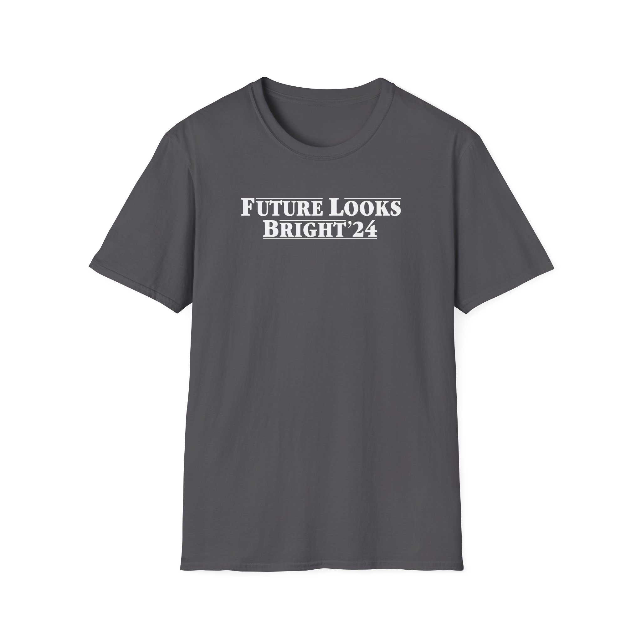 Valuetainment Future Looks Bright 24 Unisex Softstyle T-Shirt - Image 15