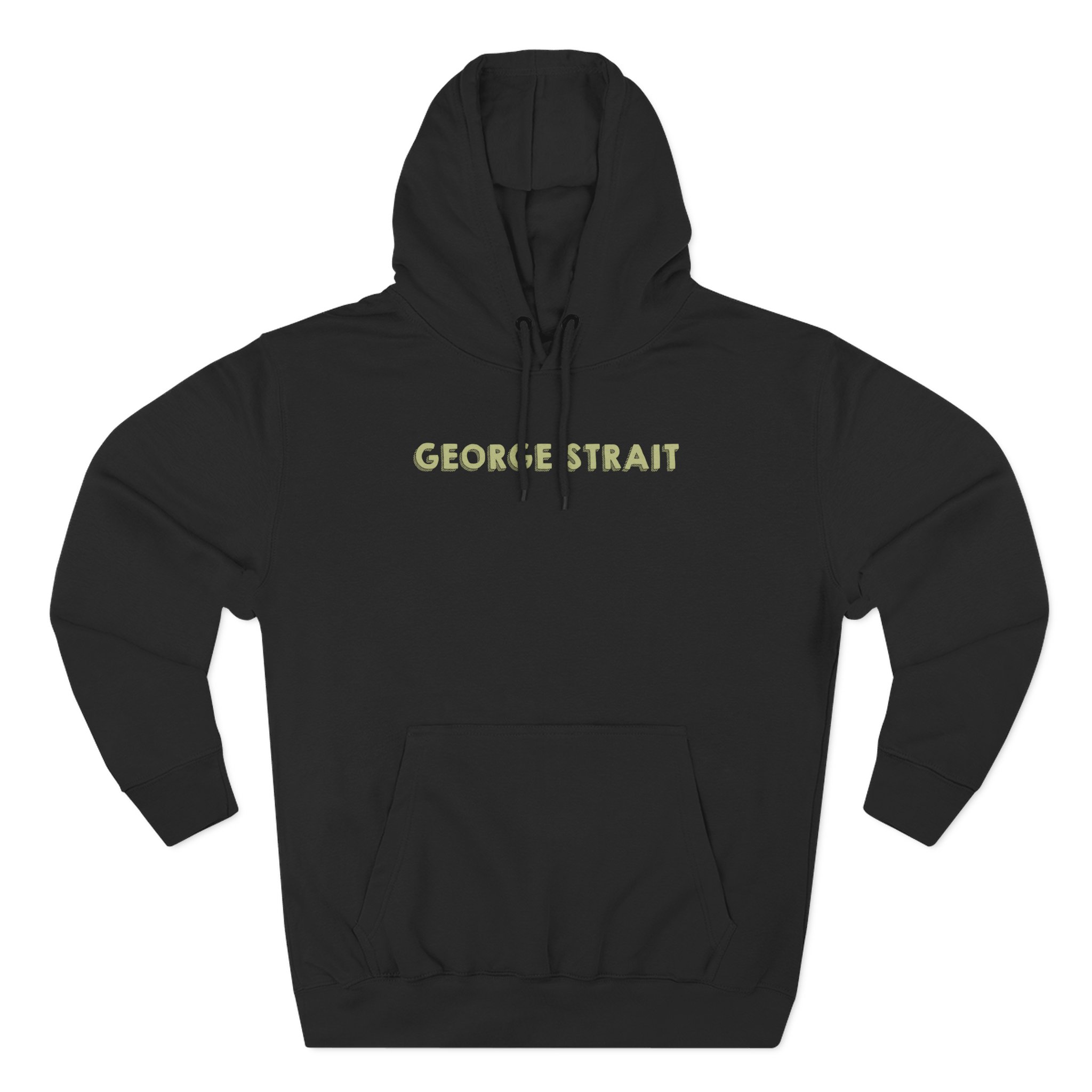 George Strait Best Day of My Life Three-Panel Fleece Hoodie