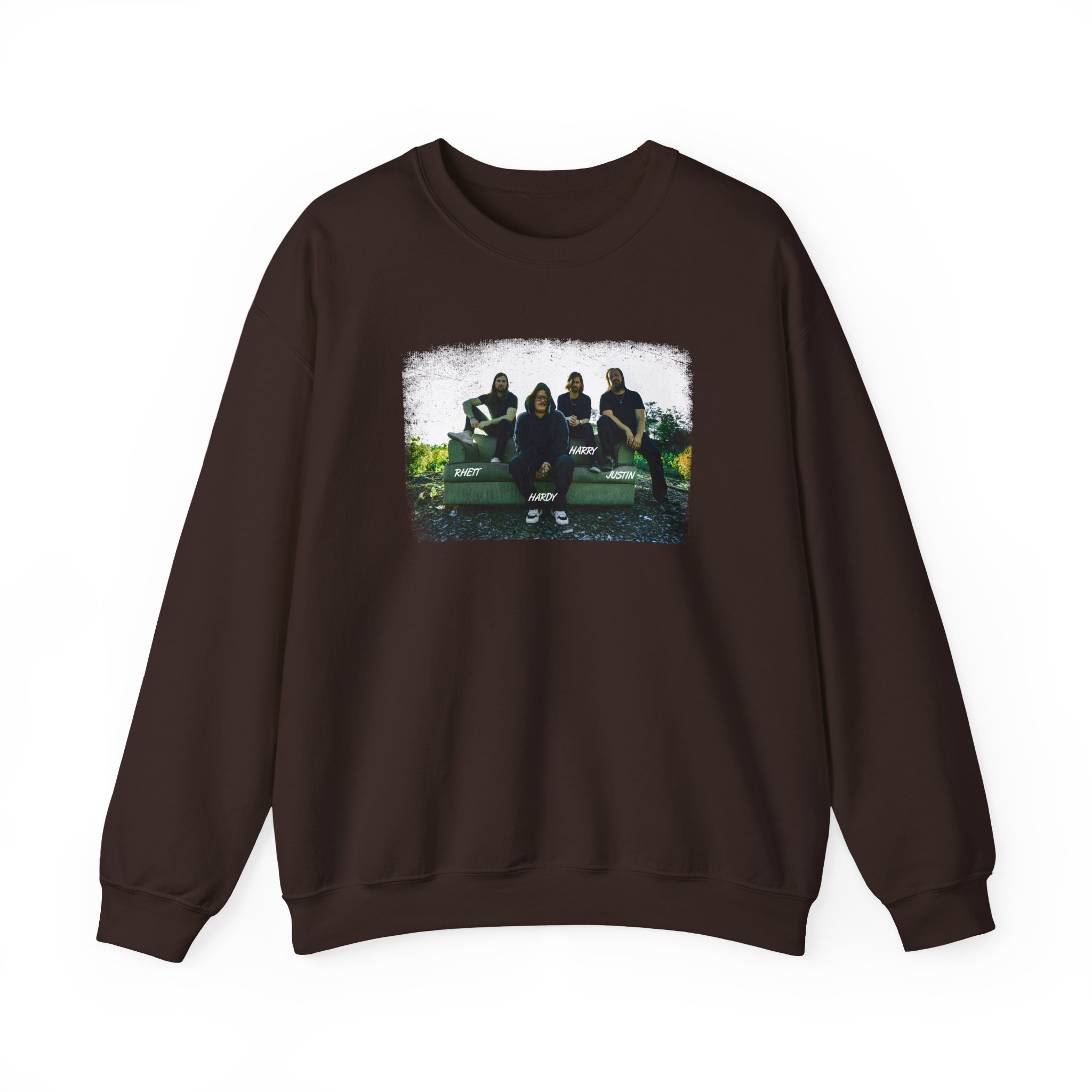 Hd Band Photo Unisex Heavy Blend™ Crewneck Sweatshirt - Image 3