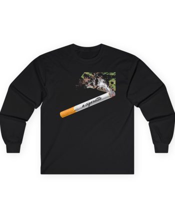 Gavin Adcock a Cigarette Smokin Unisex Ultra Cotton Long Sleeve Tee