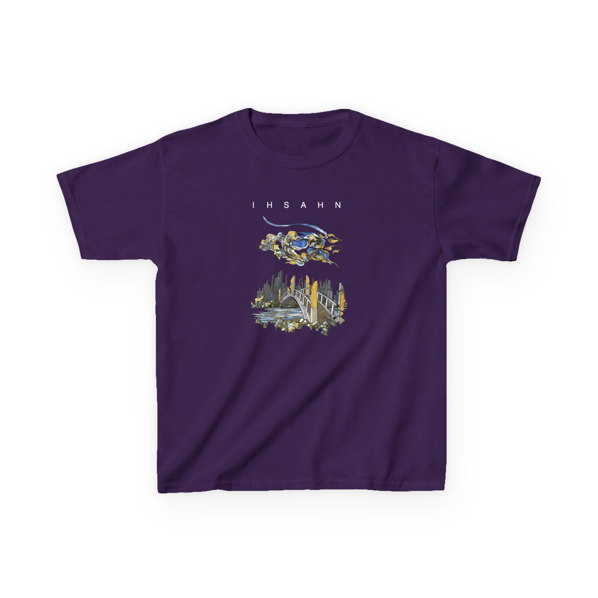 Kids Ihsahn The Distance Between Us Heavy Cotton™ Tee - Image 7