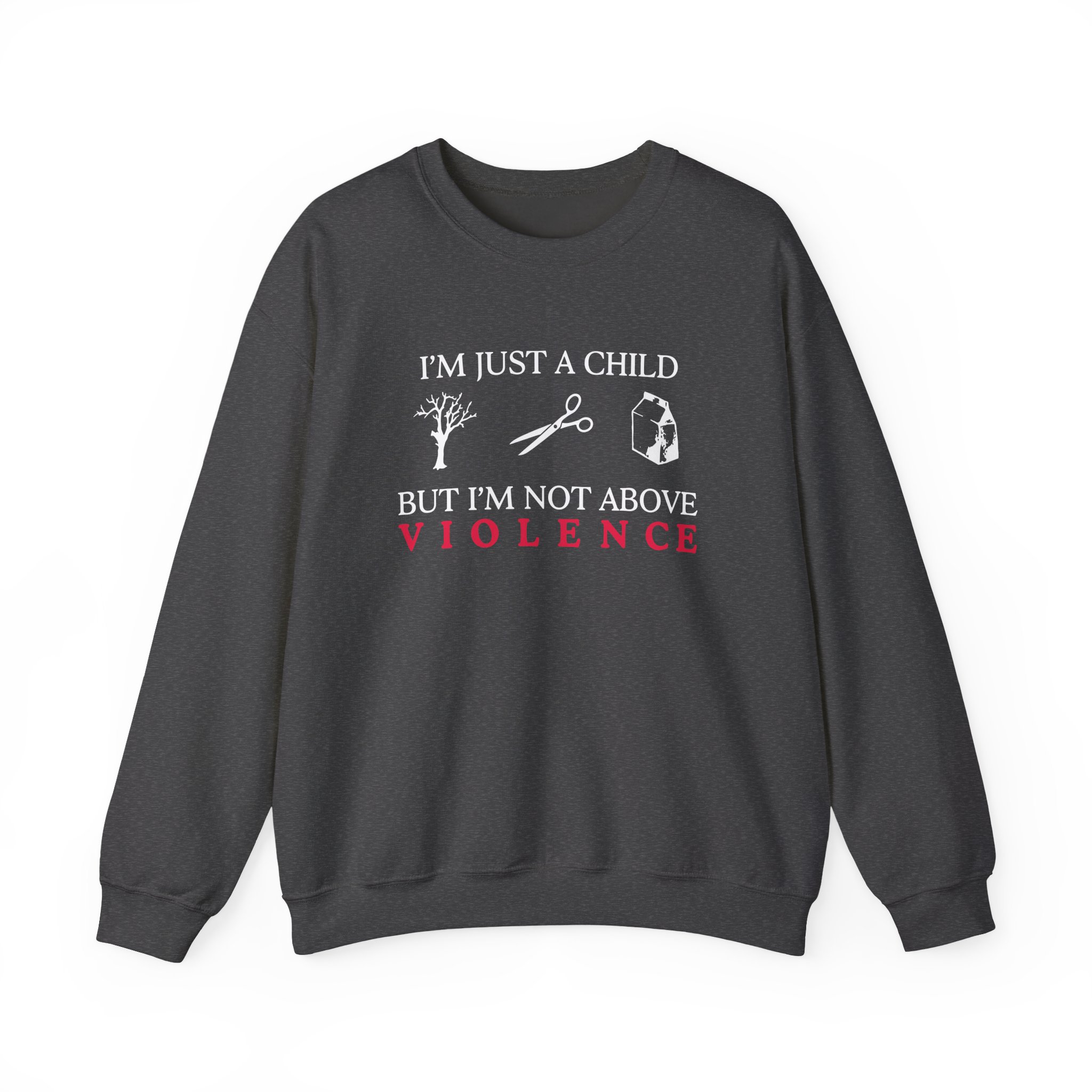 Ethel Cain Not Above Violence Unisex Heavy Blend™ Crewneck Sweatshirt - Image 9