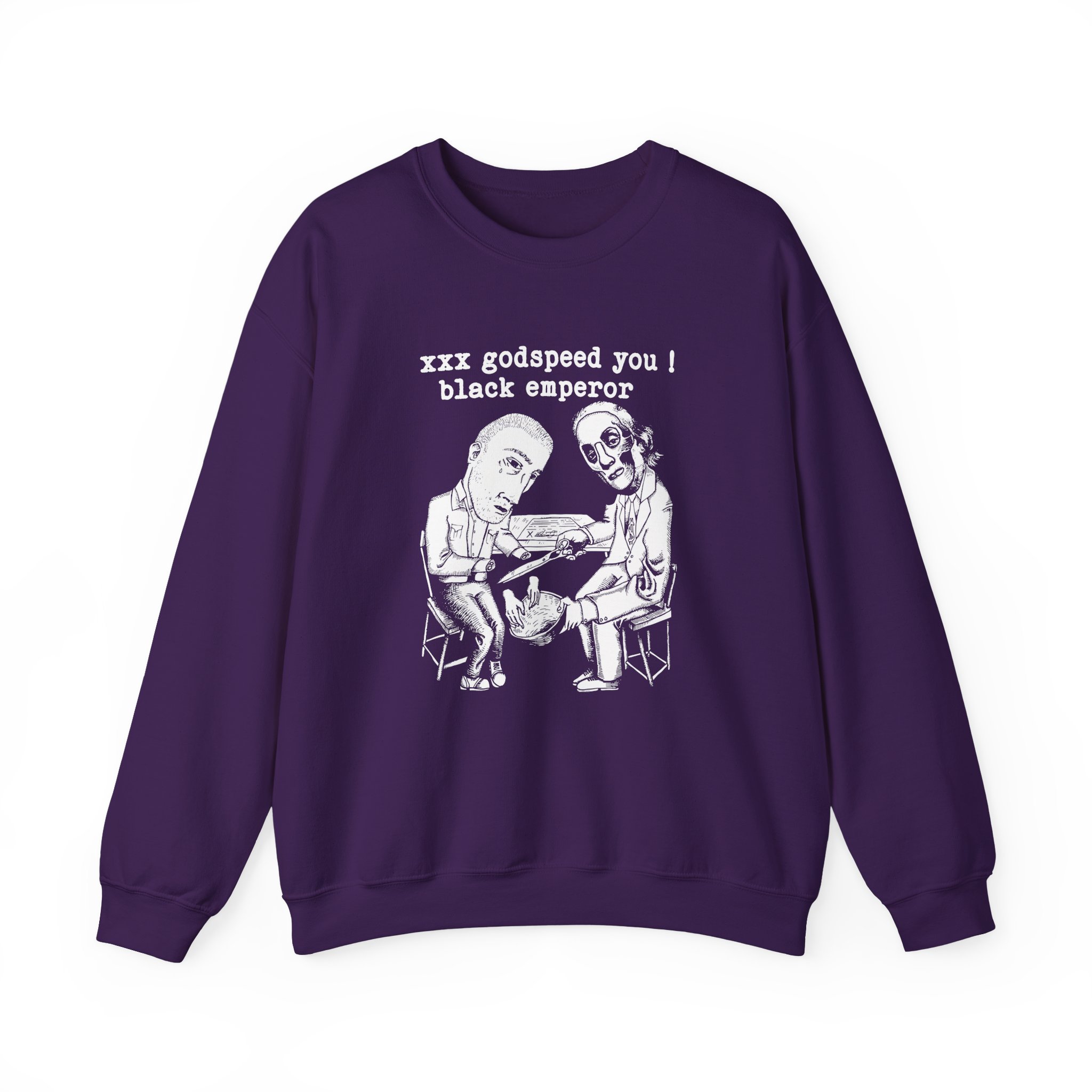 Godspeed You Black Emperor xxx godspeed you ! black emperor Unisex Heavy Blend™ Crewneck Sweatshirt - Image 23