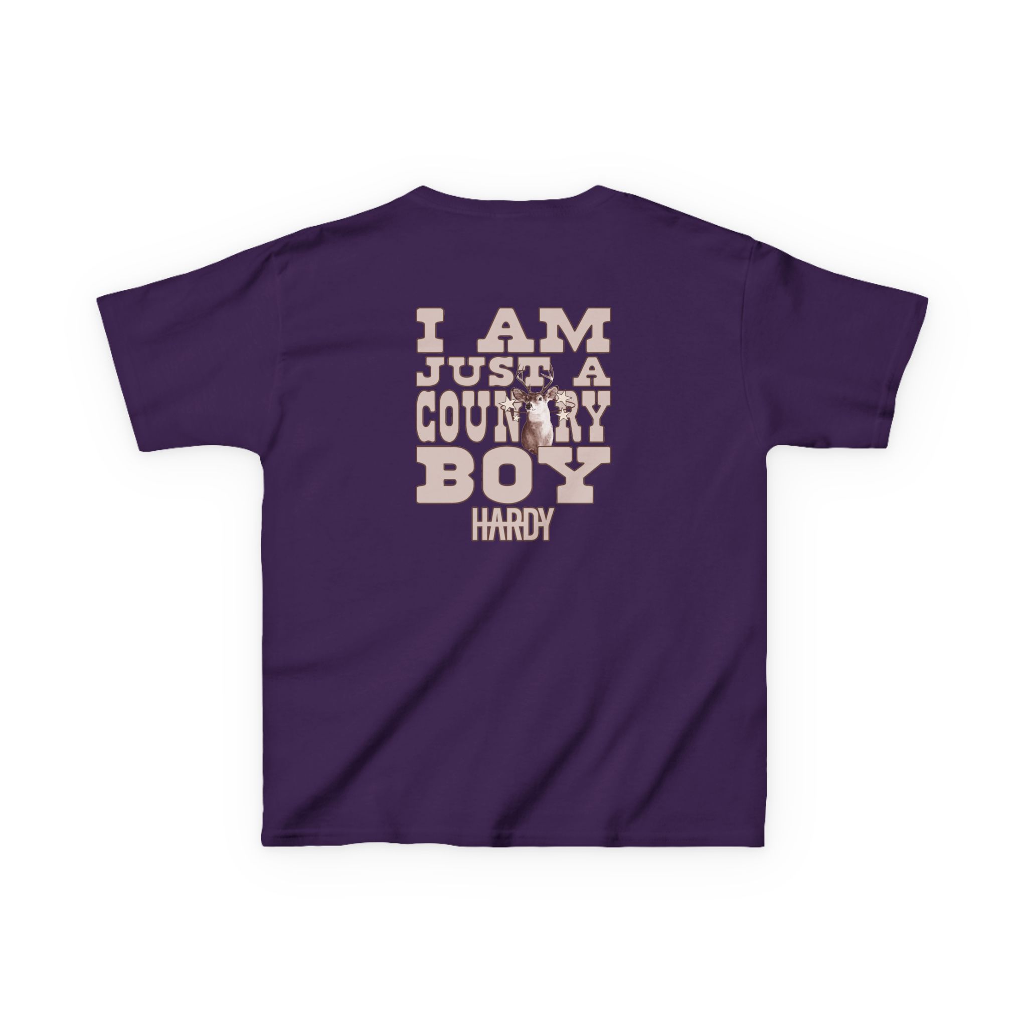 Hd I Am Just a Country Boy Crewneck Kids Heavy Cotton™ Tee - Image 18
