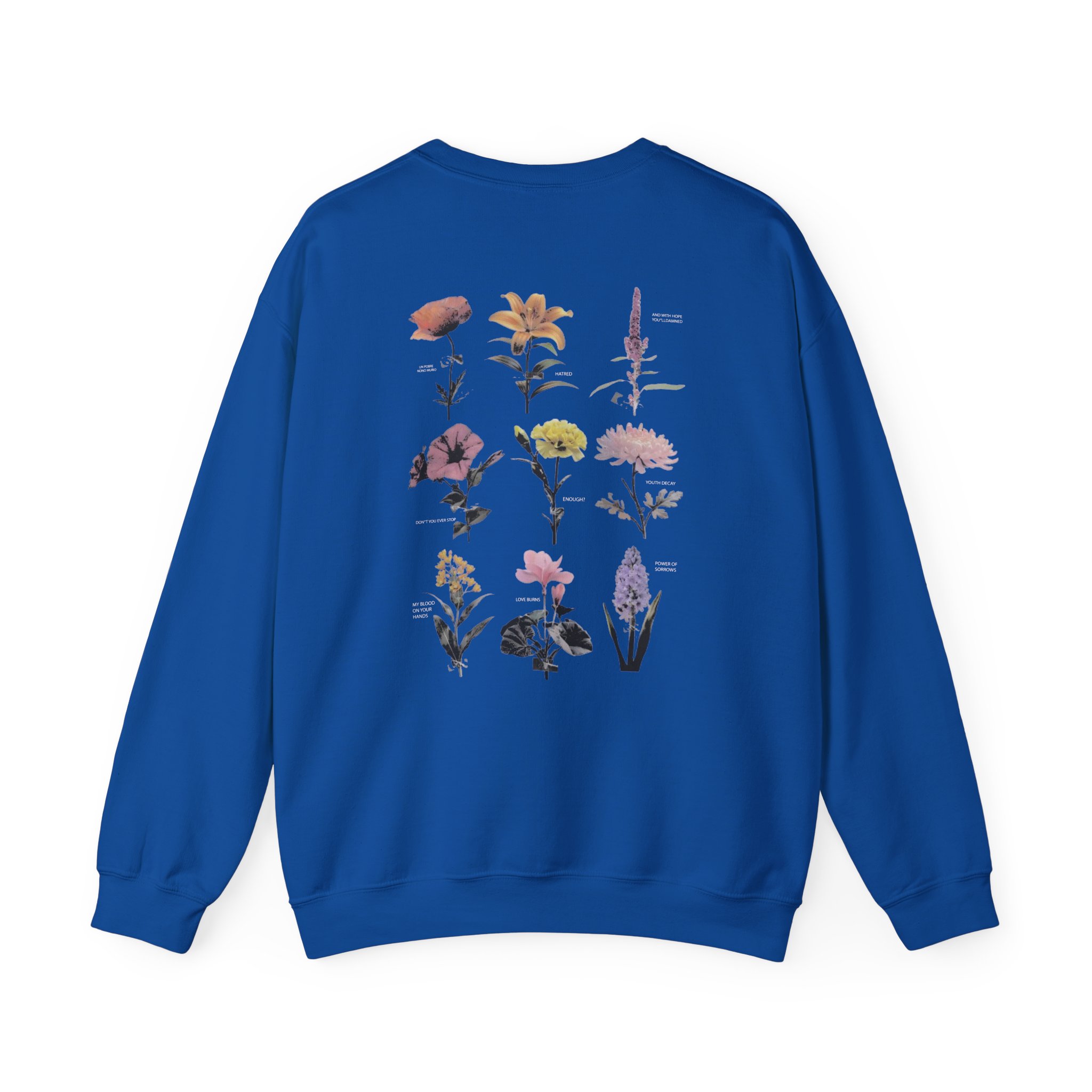 Paleface Swiss Hidden Flowers Unisex Heavy Blend™ Crewneck Sweatshirt - Image 12