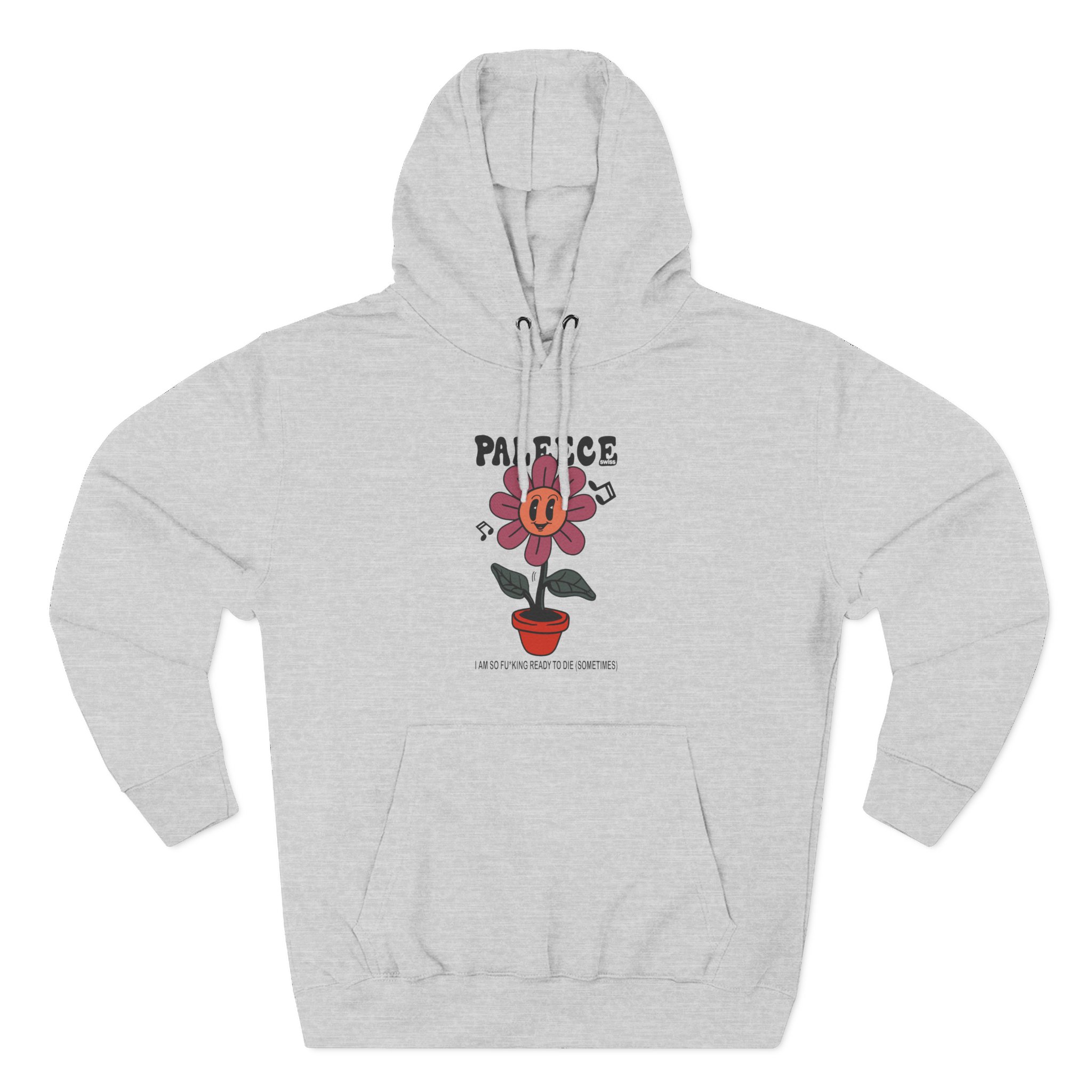 Paleface Swiss Flower Three-Panel Fleece Hoodie - Image 5