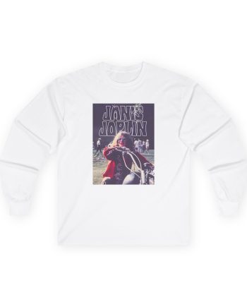 Janis Joplin Unisex Ultra Cotton Long Sleeve Tee