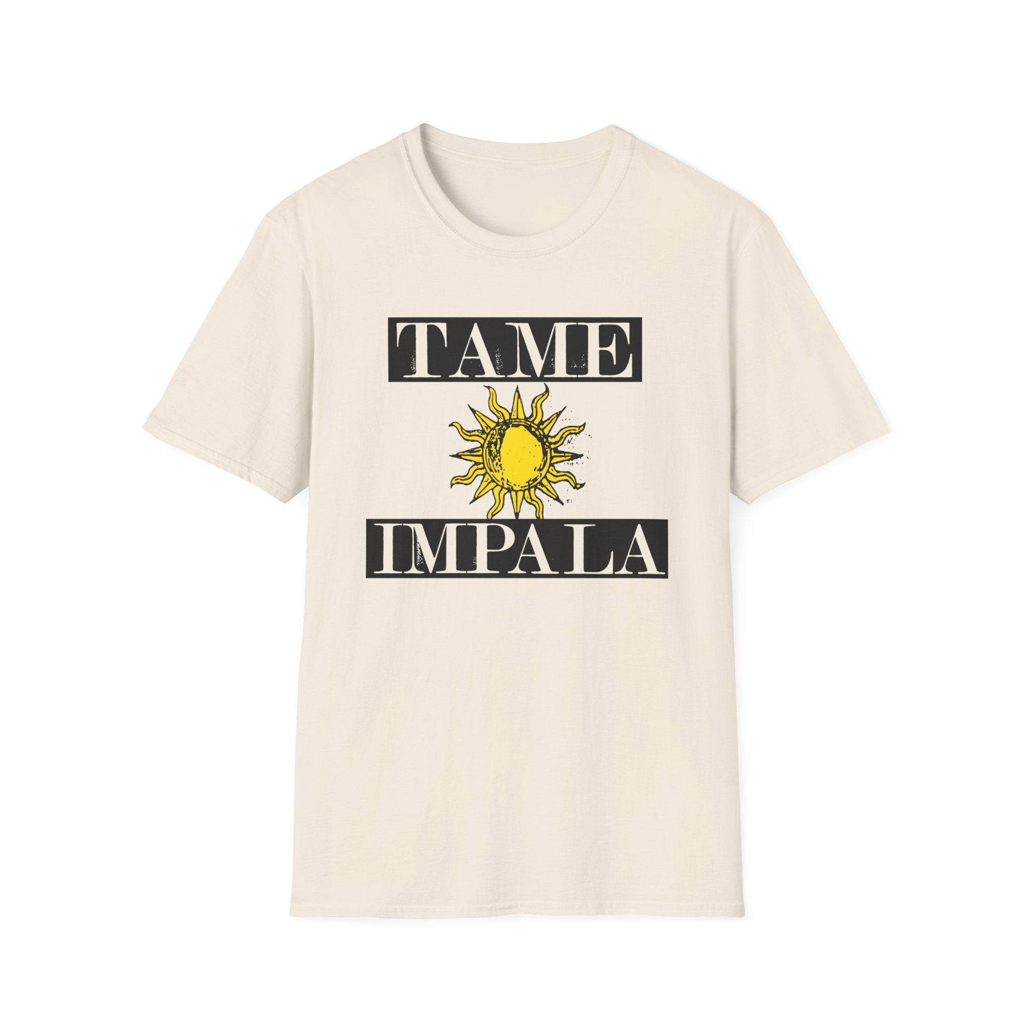 Tame Impala Run From The Sun Unisex Softstyle T-Shirt - Image 3