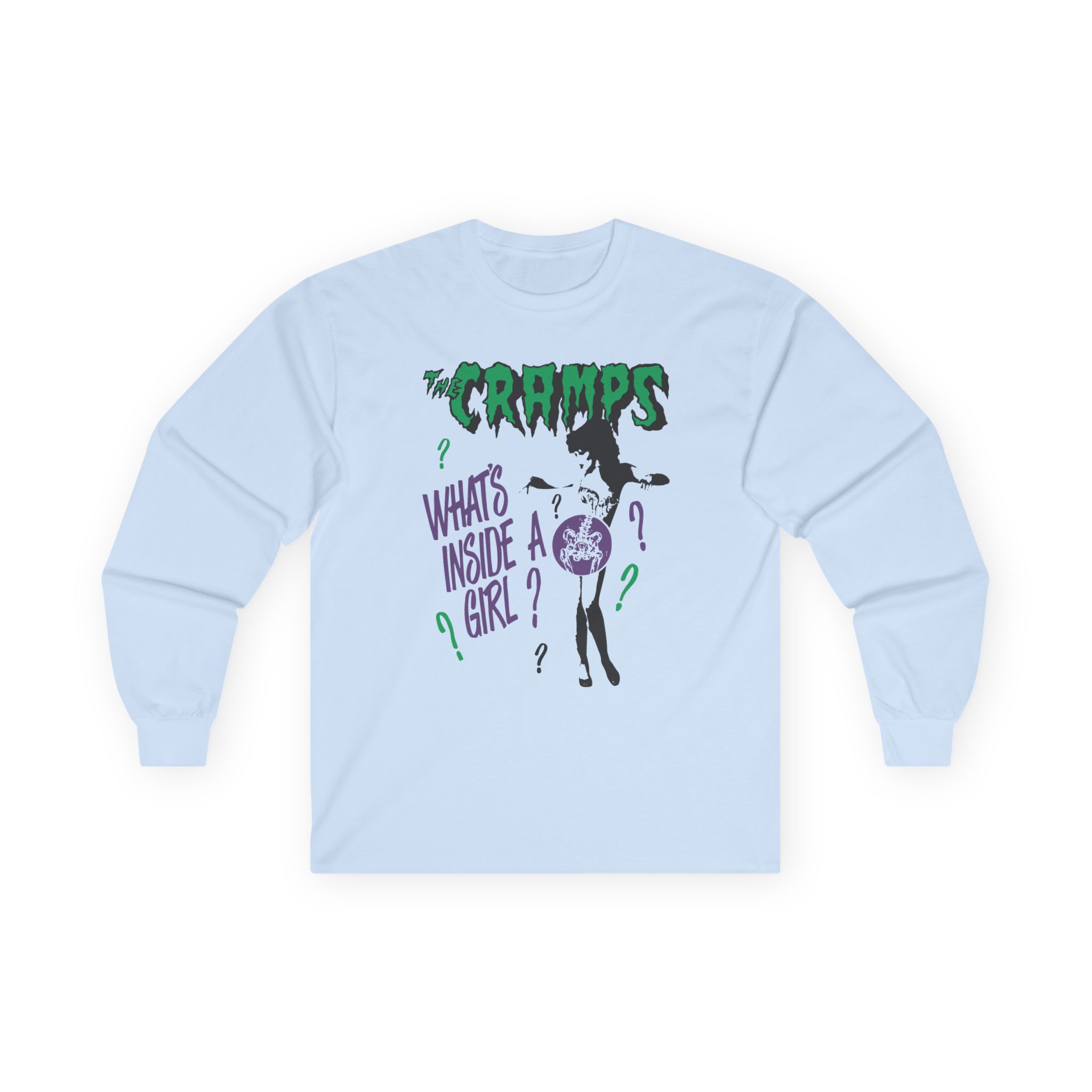 The Cramps What's Inside a Girl Unisex Ultra Cotton Long Sleeve Tee - Image 5