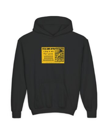 Sza Sos I Did It All for Love North America Youth Heavy Blend Hooded Sweatshirt