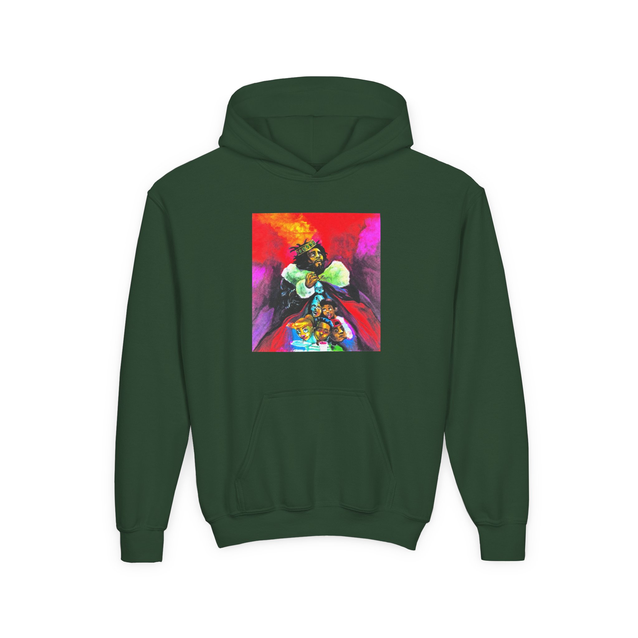 J Cole Youth Heavy Blend Hooded Sweatshirt - Image 3