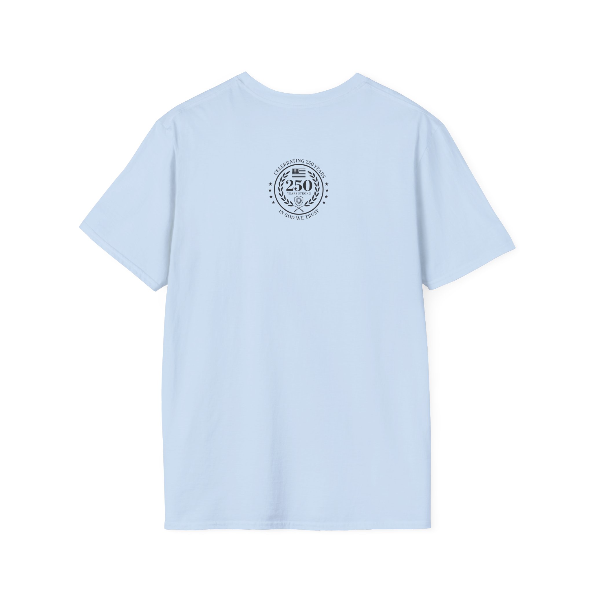 Valuetainment 250 Years No Kings Unisex Softstyle T-Shirt - Image 20