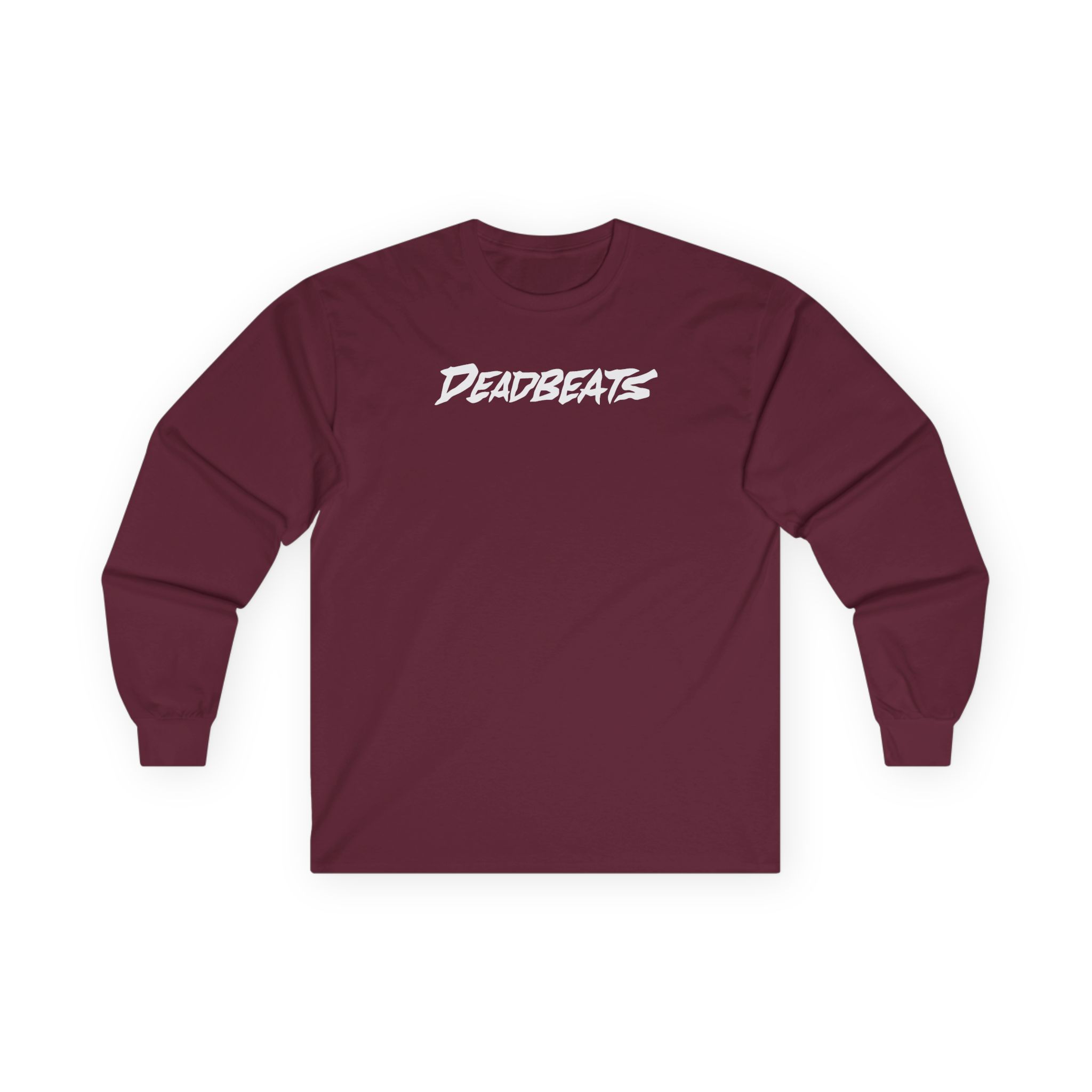 Deadbeats Label Logo Unisex Ultra Cotton Long Sleeve Tee - Image 3