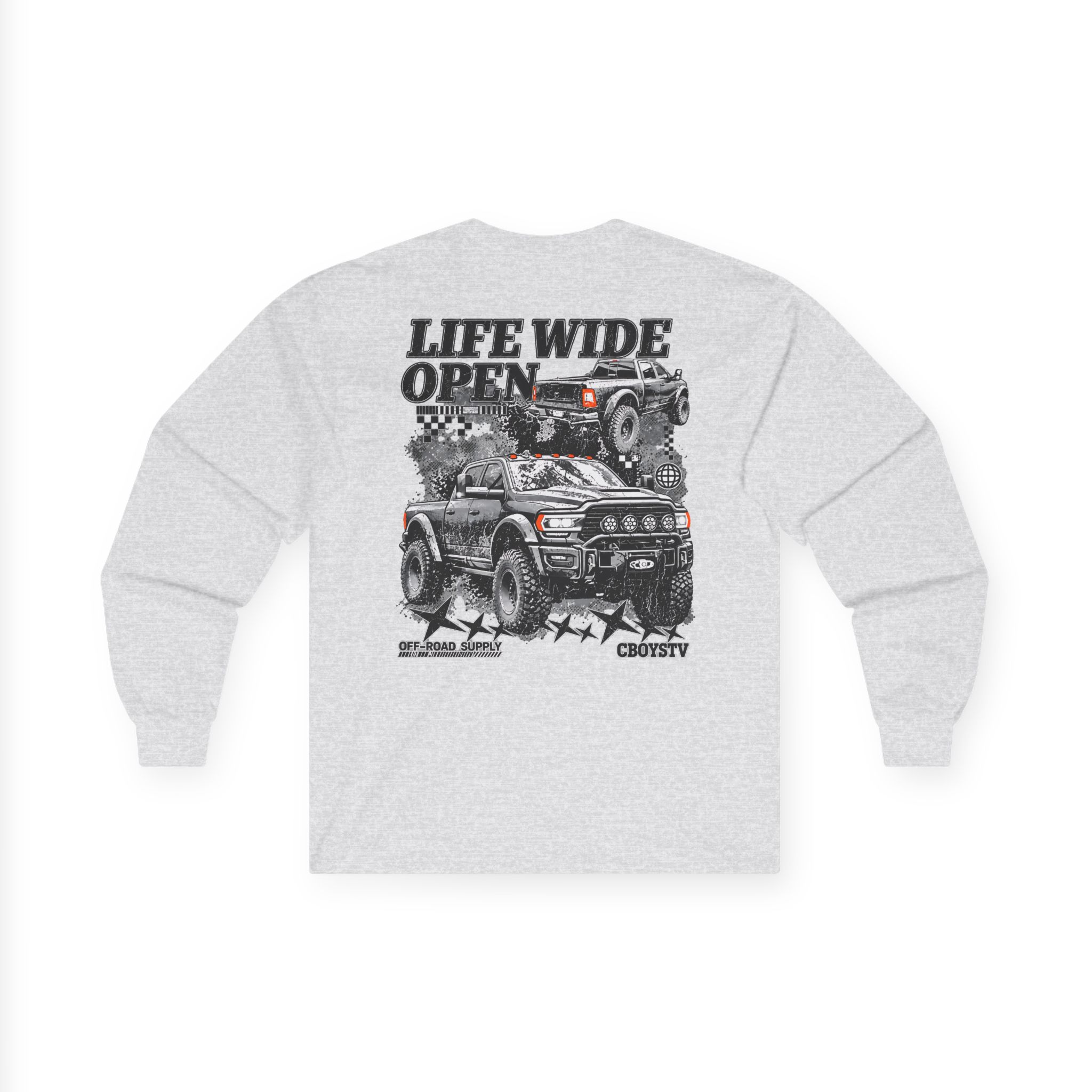 Cboystv Prospector Whiteout Unisex Ultra Cotton Long Sleeve Tee - Image 4