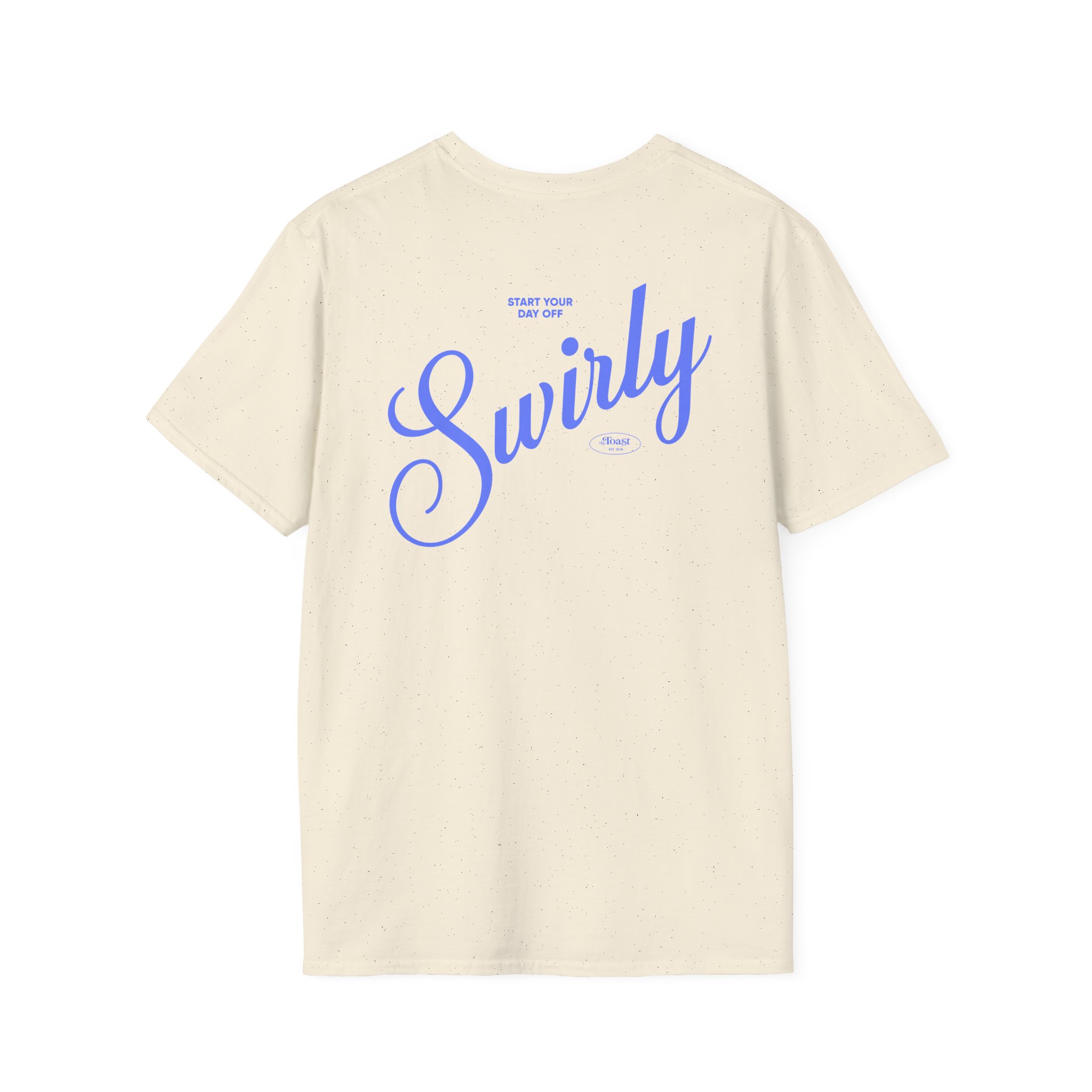 The Toast Swirly Unisex Softstyle T-Shirt - Image 10