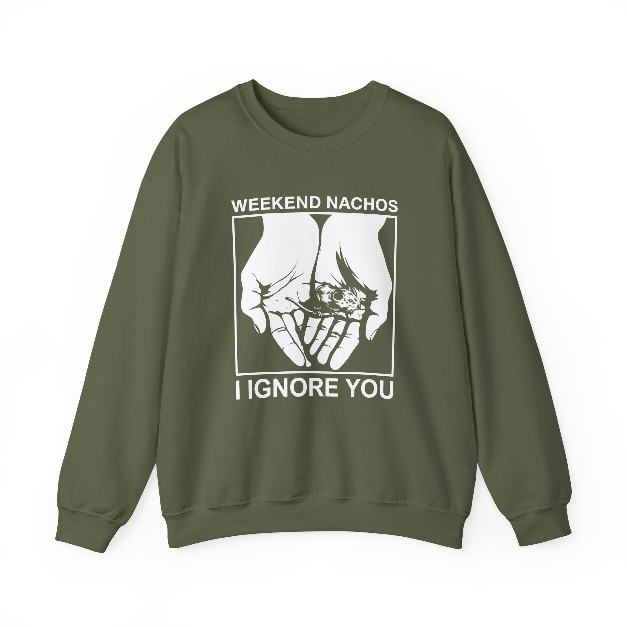 Weekend Nachos Unisex Heavy Blend™ Crewneck Sweatshirt - Image 7