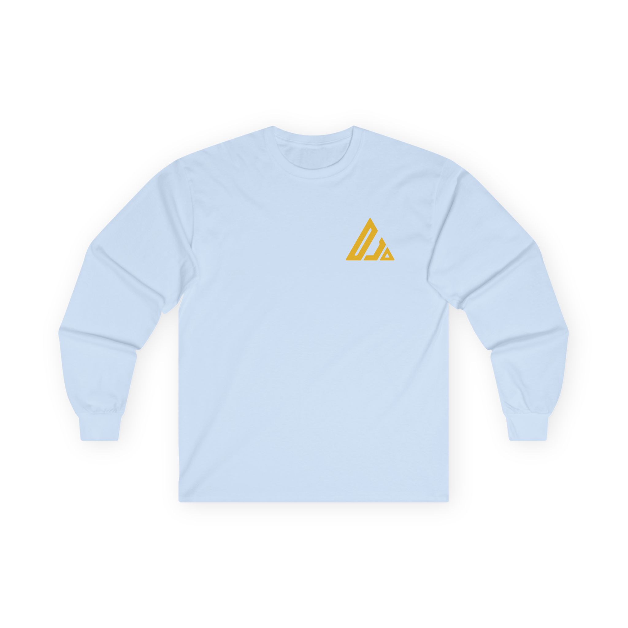 Djo Triangle Logo Unisex Ultra Cotton Long Sleeve Tee - Image 5