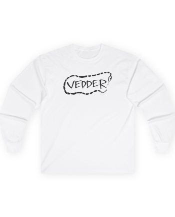 Eddie Vedder Stencil Snake Unisex Ultra Cotton Long Sleeve Tee