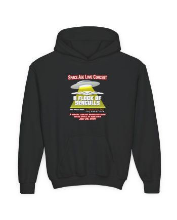 A Flock of Seagulls Space Age Love Concert Youth Heavy Blend Hooded Sweatshirt