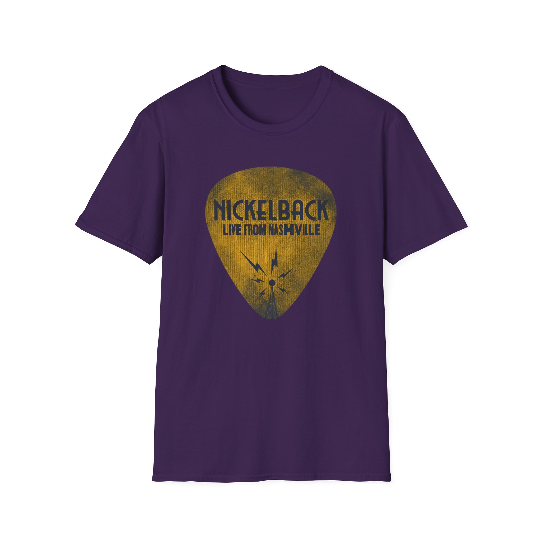 Nickelback Live From Nashville Unisex Softstyle T-shirt - Image 13