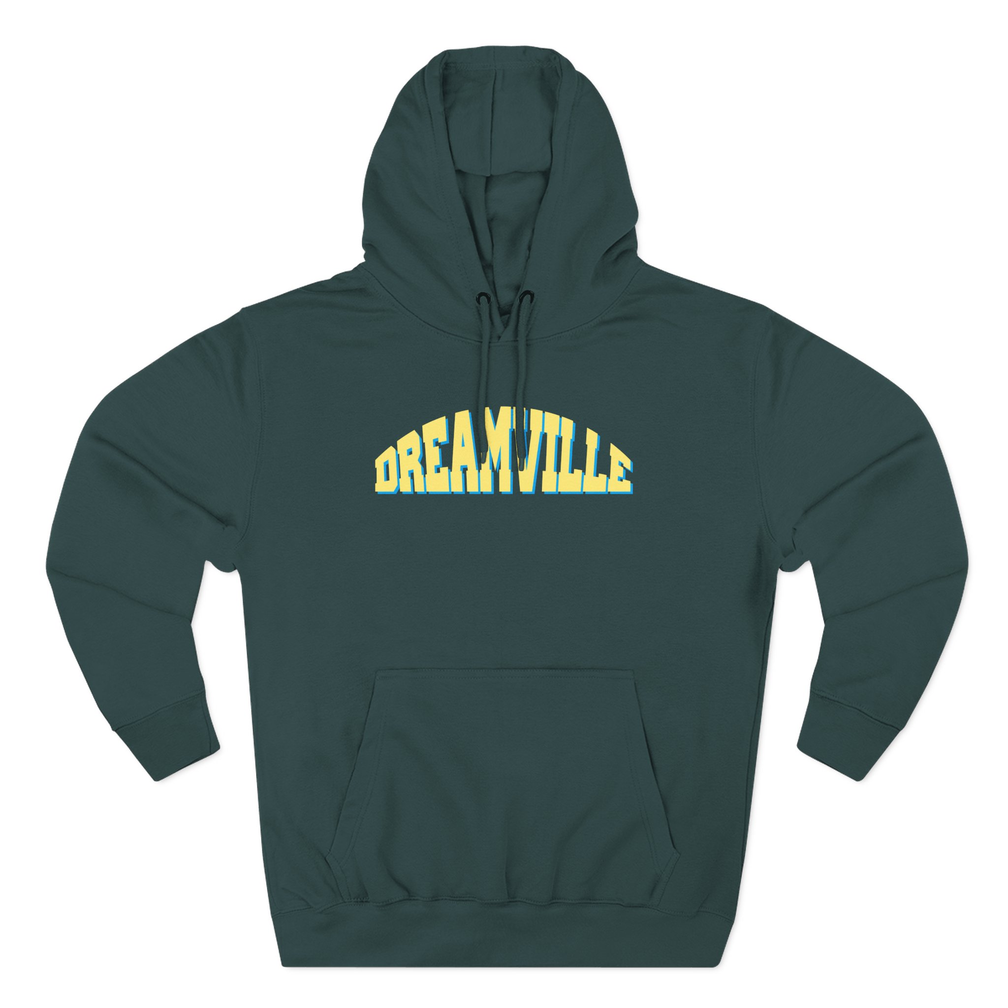 J cole Dreamville Three-Panel Fleece Hoodie - Image 5