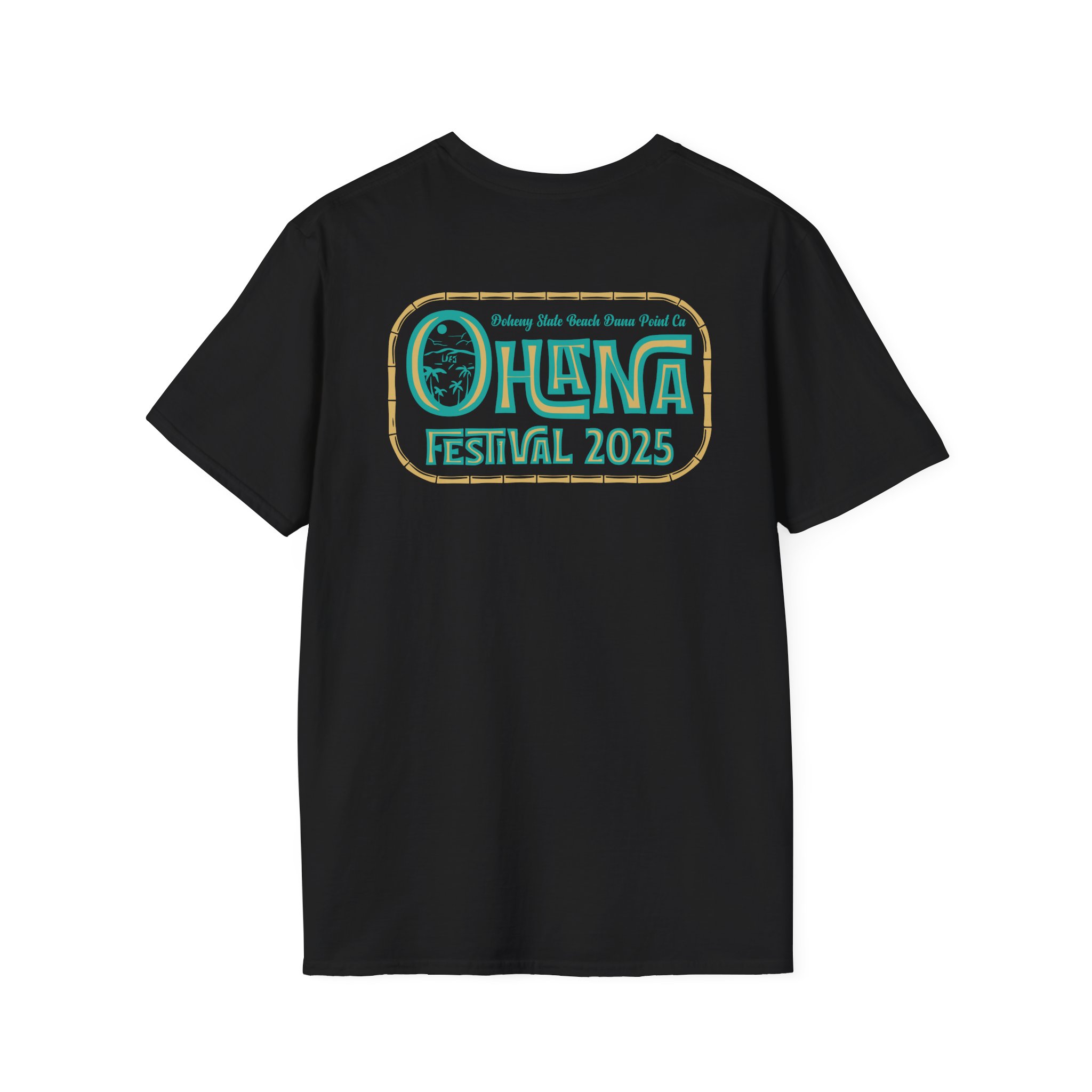 Eddie Vedder Ohana Festival Unisex Softstyle T-Shirt - Image 2