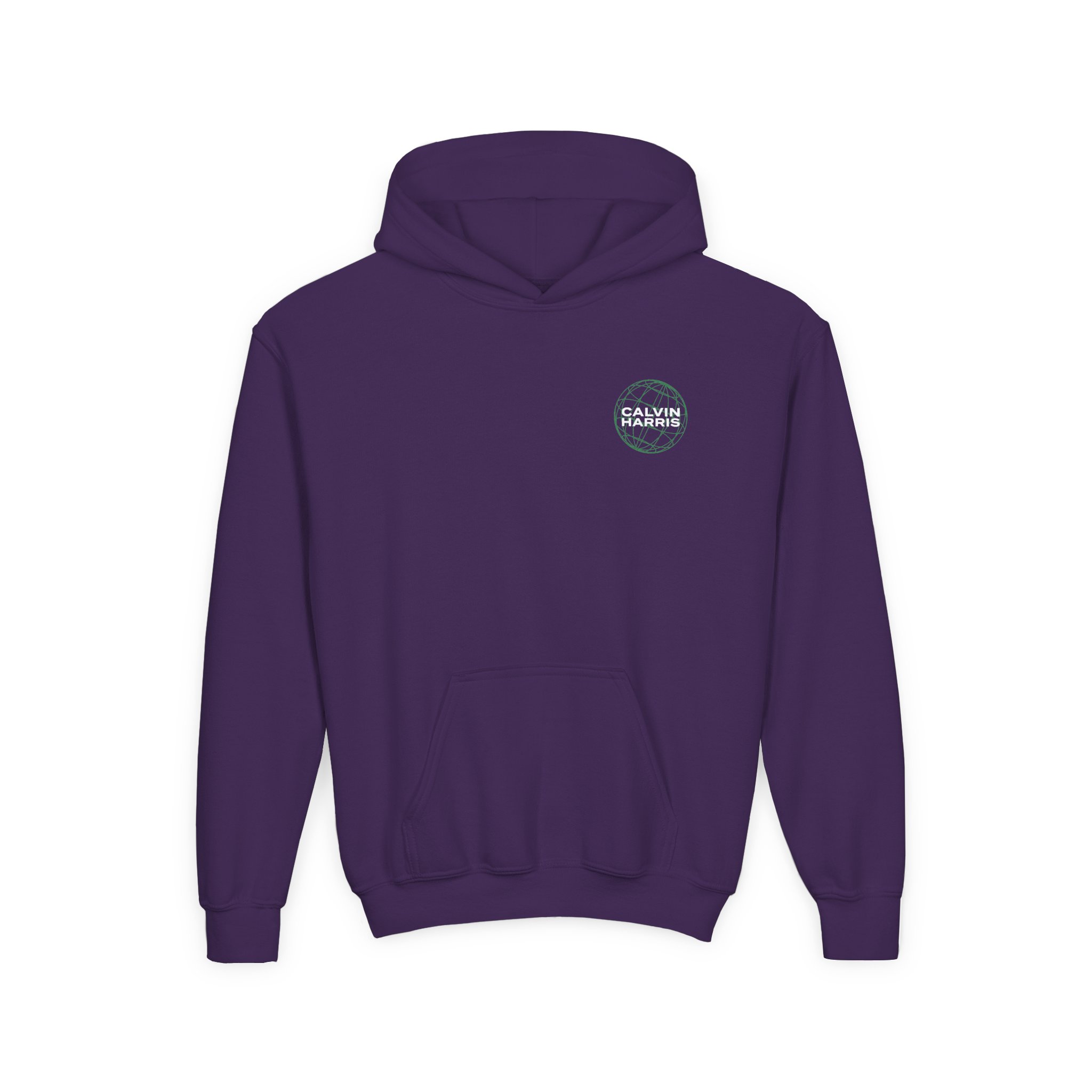 Youth Calvin Harris Wireframe Marlay Park Heavy Blend Hooded Sweatshirt - Image 9