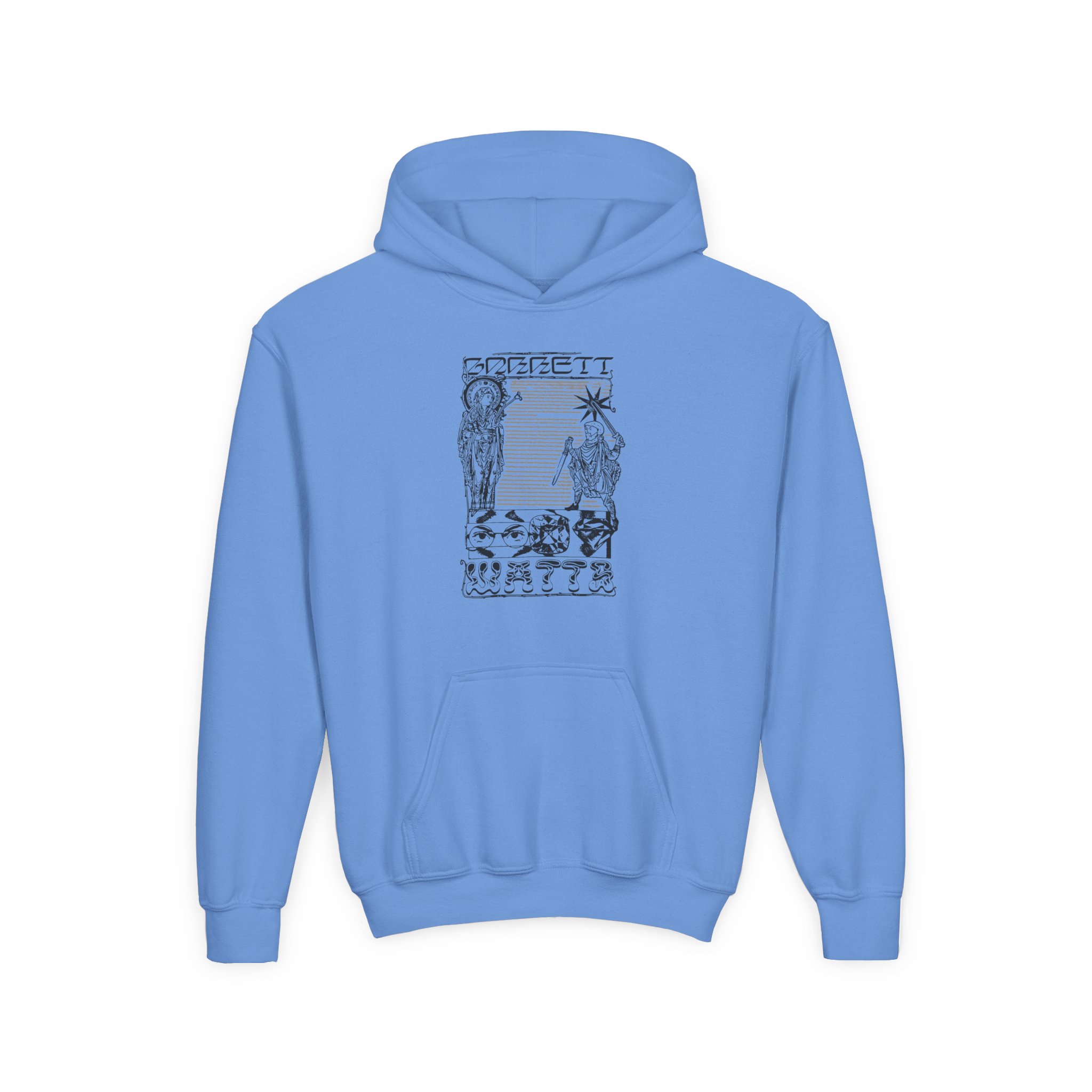 Garrett Watts the Secret Youth Heavy Blend Hooded Sweatshirt - Image 5