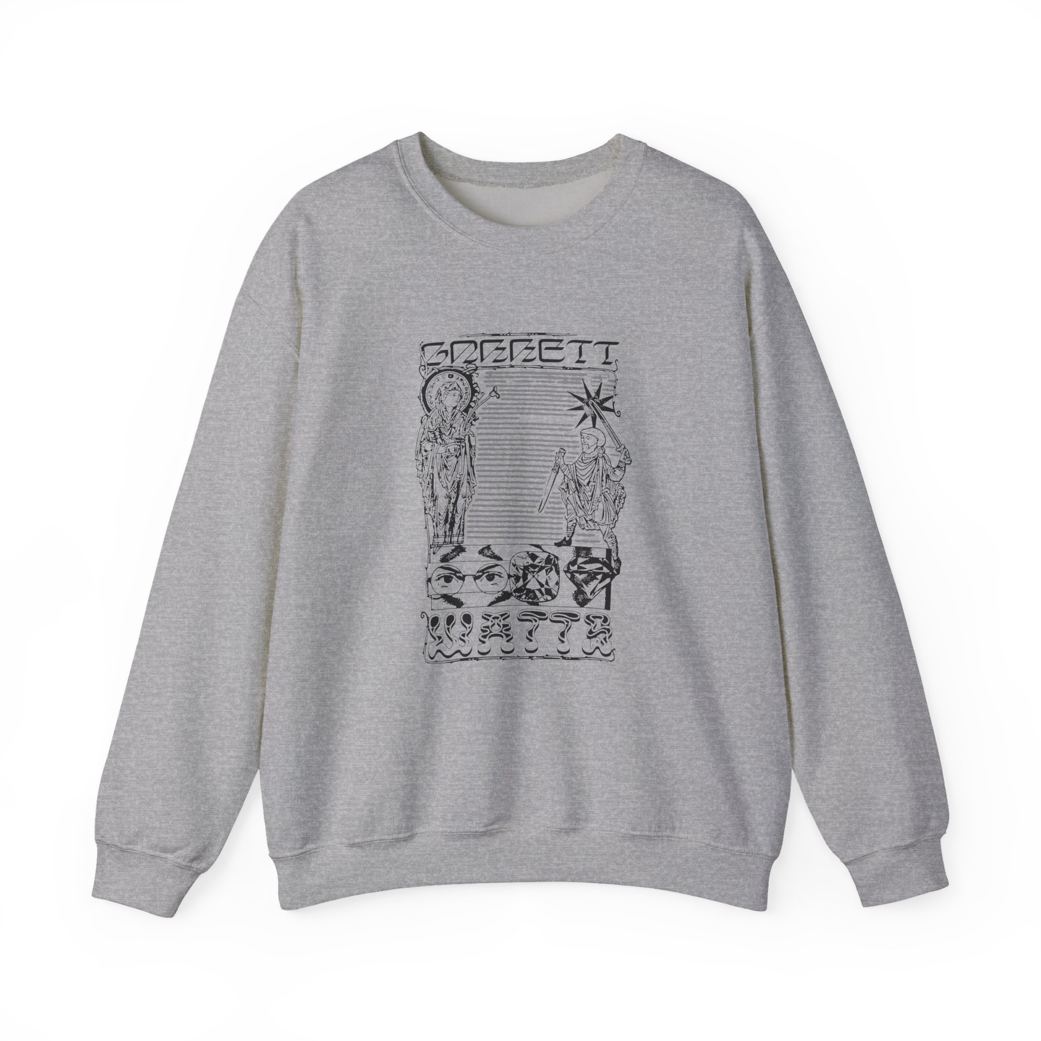 Garrett Watts the Secret Unisex Heavy Blend™ Crewneck Sweatshirt - Image 9