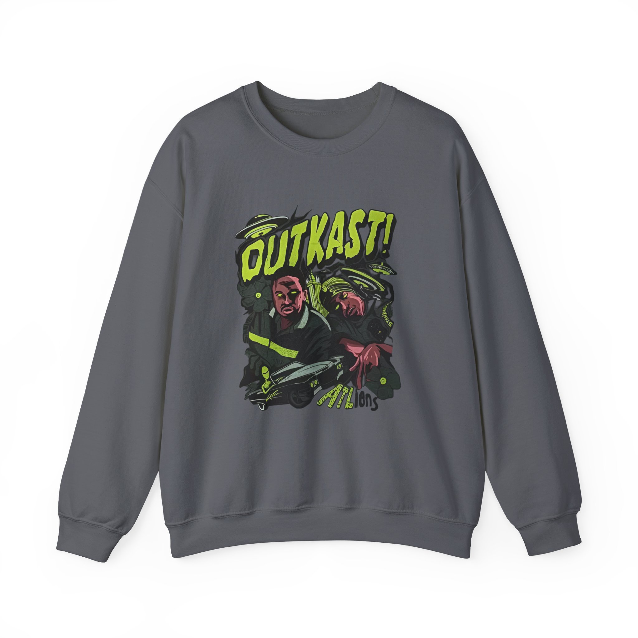 Outkast ATLiens Unisex Heavy Blend™ Crewneck Sweatshirt - Image 11