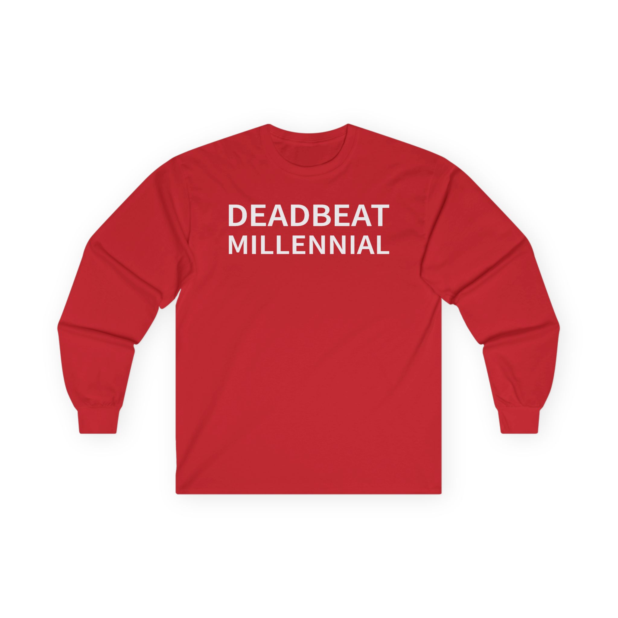 The Snuts Deadbeat Millennial Unisex Ultra Cotton Long Sleeve Tee - Image 17