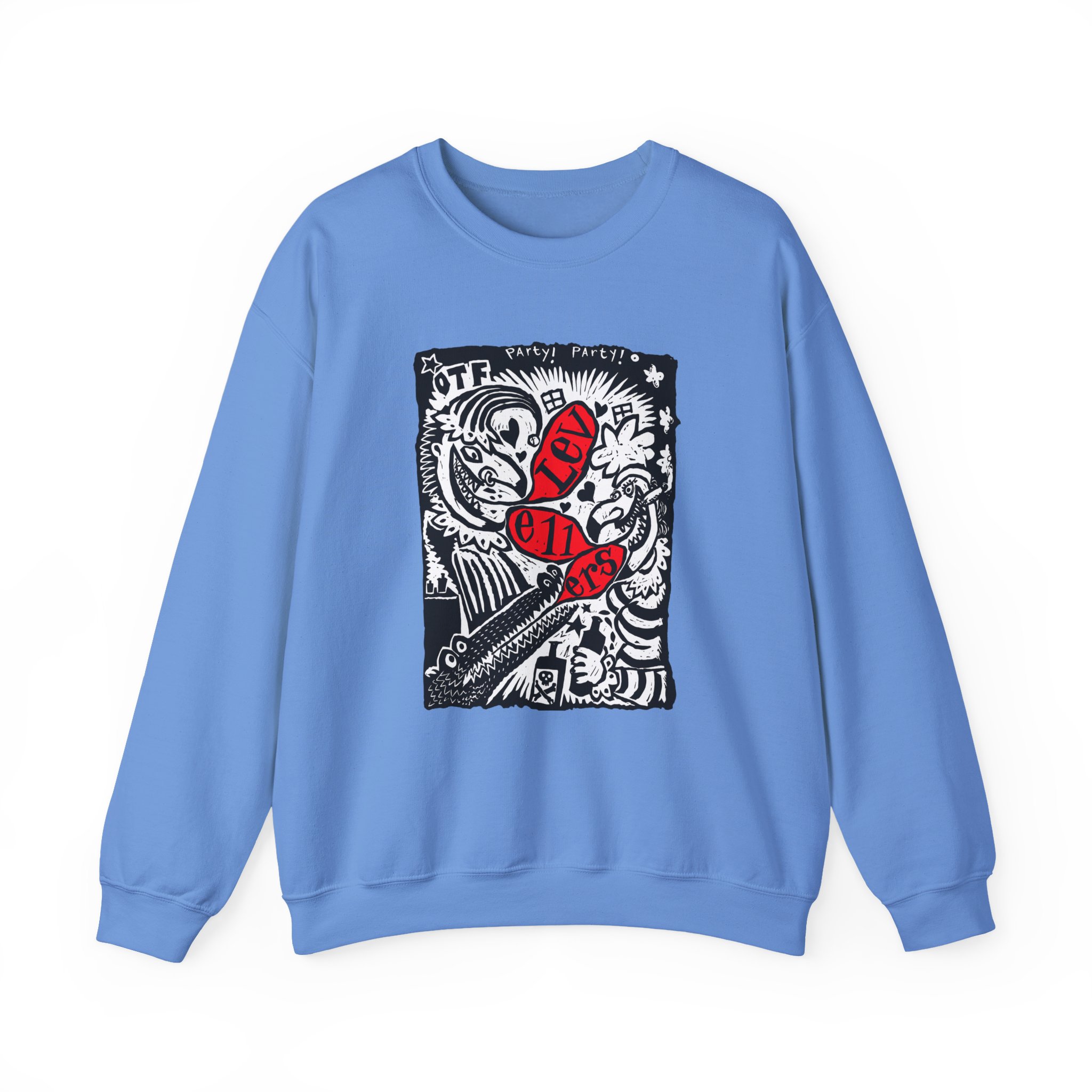 Levellers Party Party Unisex Heavy Blend™ Crewneck Sweatshirt - Image 15