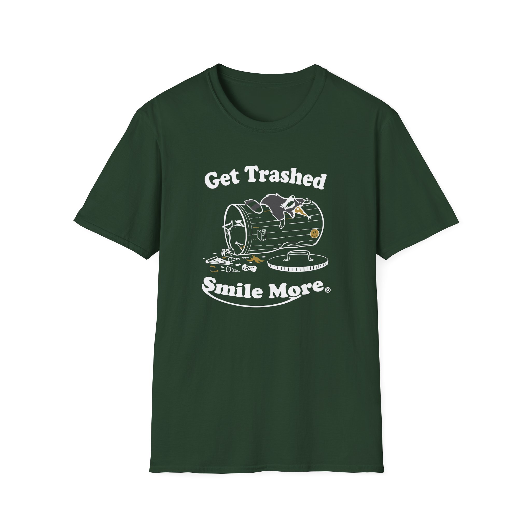Roman Atwood Get Trashed Unisex Softstyle T-Shirt - Image 9