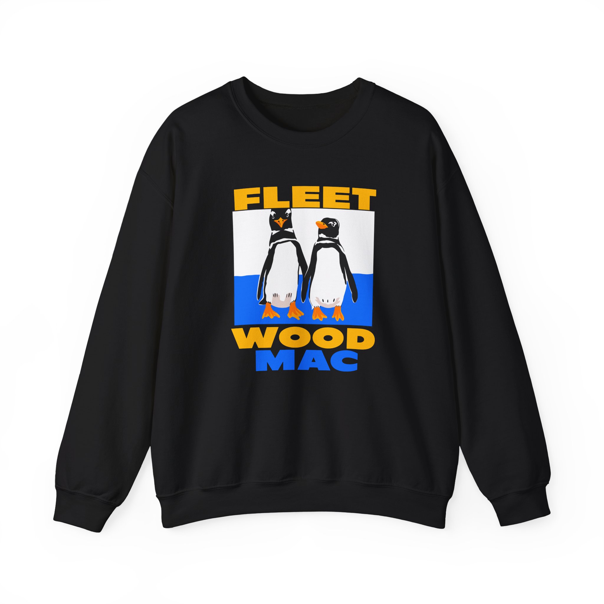 Fleetwood Mac Duo Penguin Unisex Heavy Blend™ Crewneck Sweatshirt - Image 7