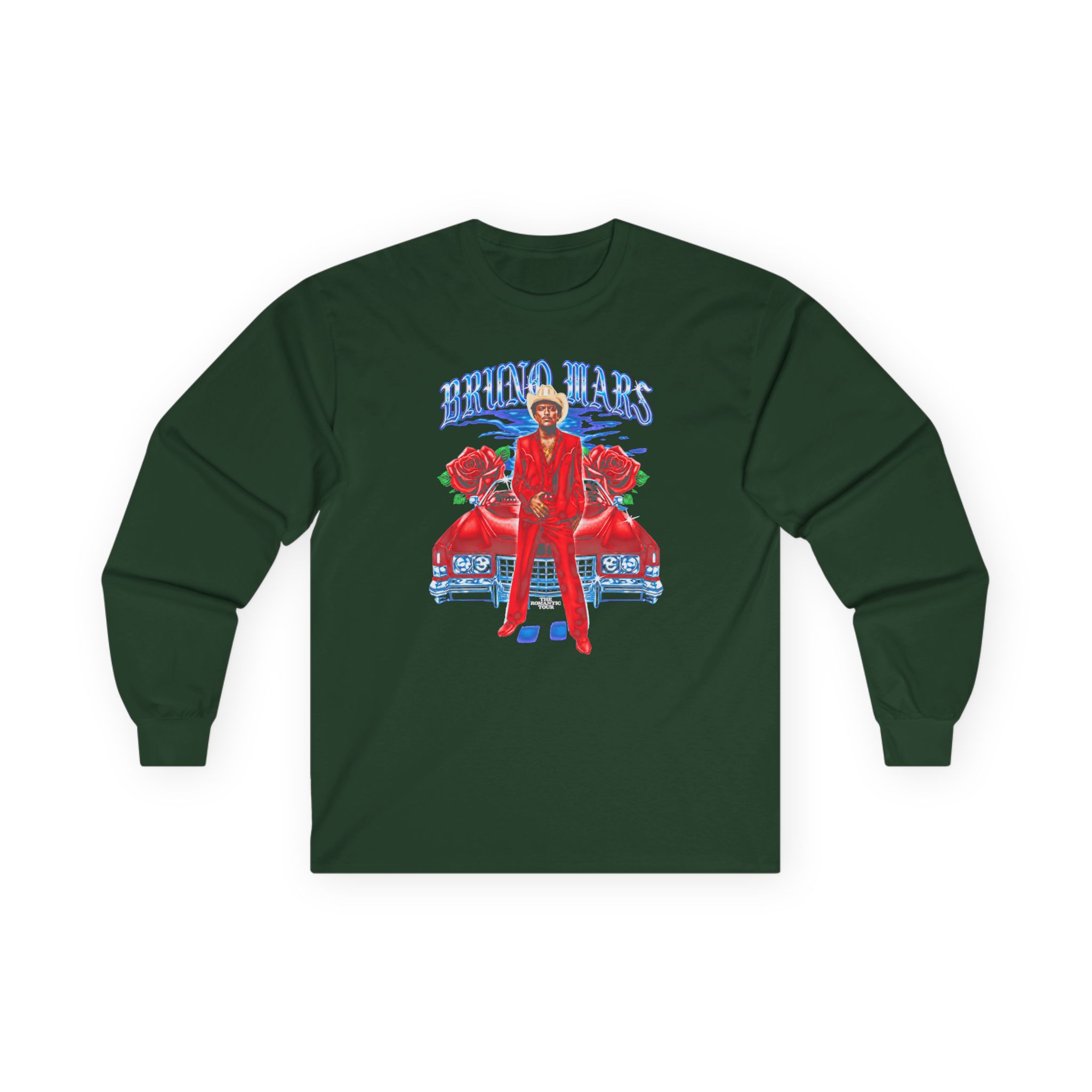 Bruno Mars Tampa the Romantic Unisex Ultra Cotton Long Sleeve Tee - Image 5